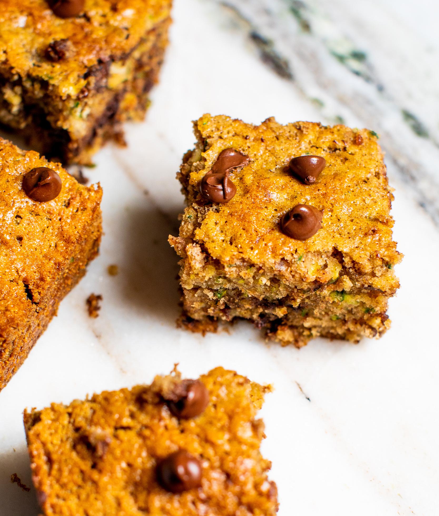 Easy Chocolate Chip Zucchini Bars recipes