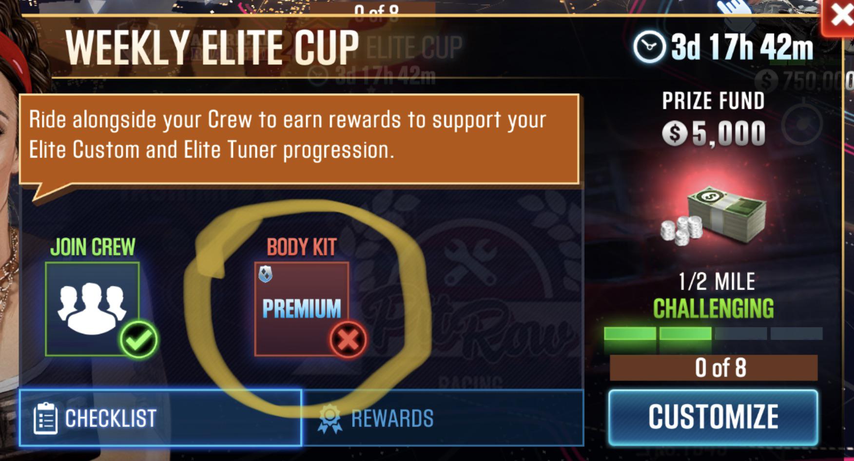 I can’t figure out what a premium body kit is nor how to apply one? r