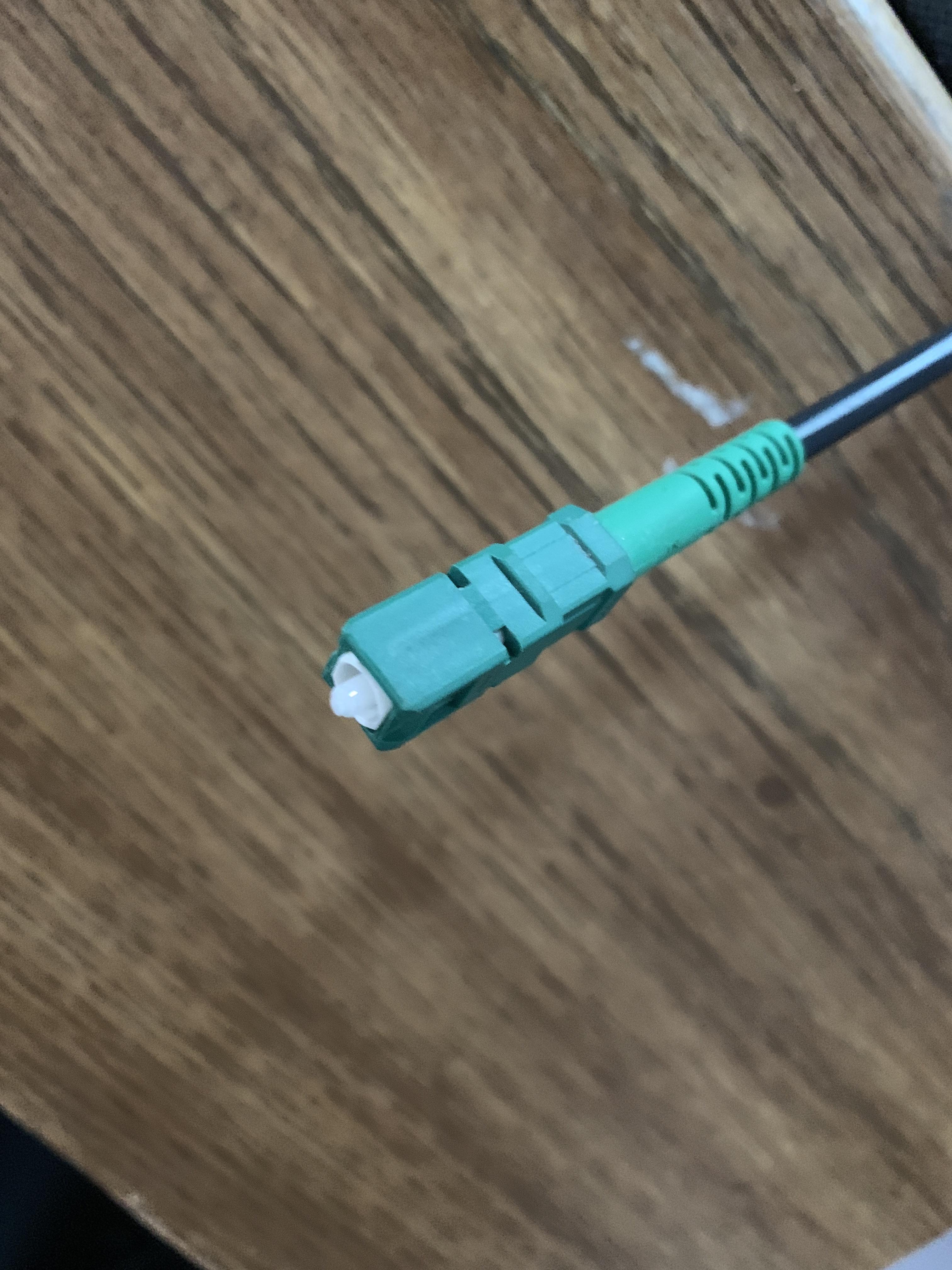 This cable coming out of the floor in my new house? I'm trying to set