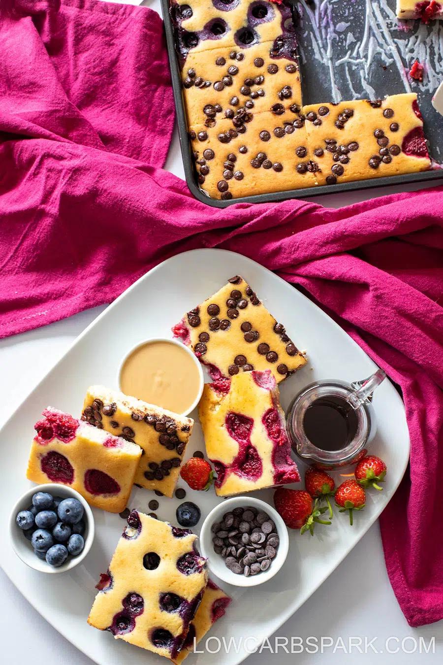 Keto Sheet Pan Pancakes r/ketorecipes