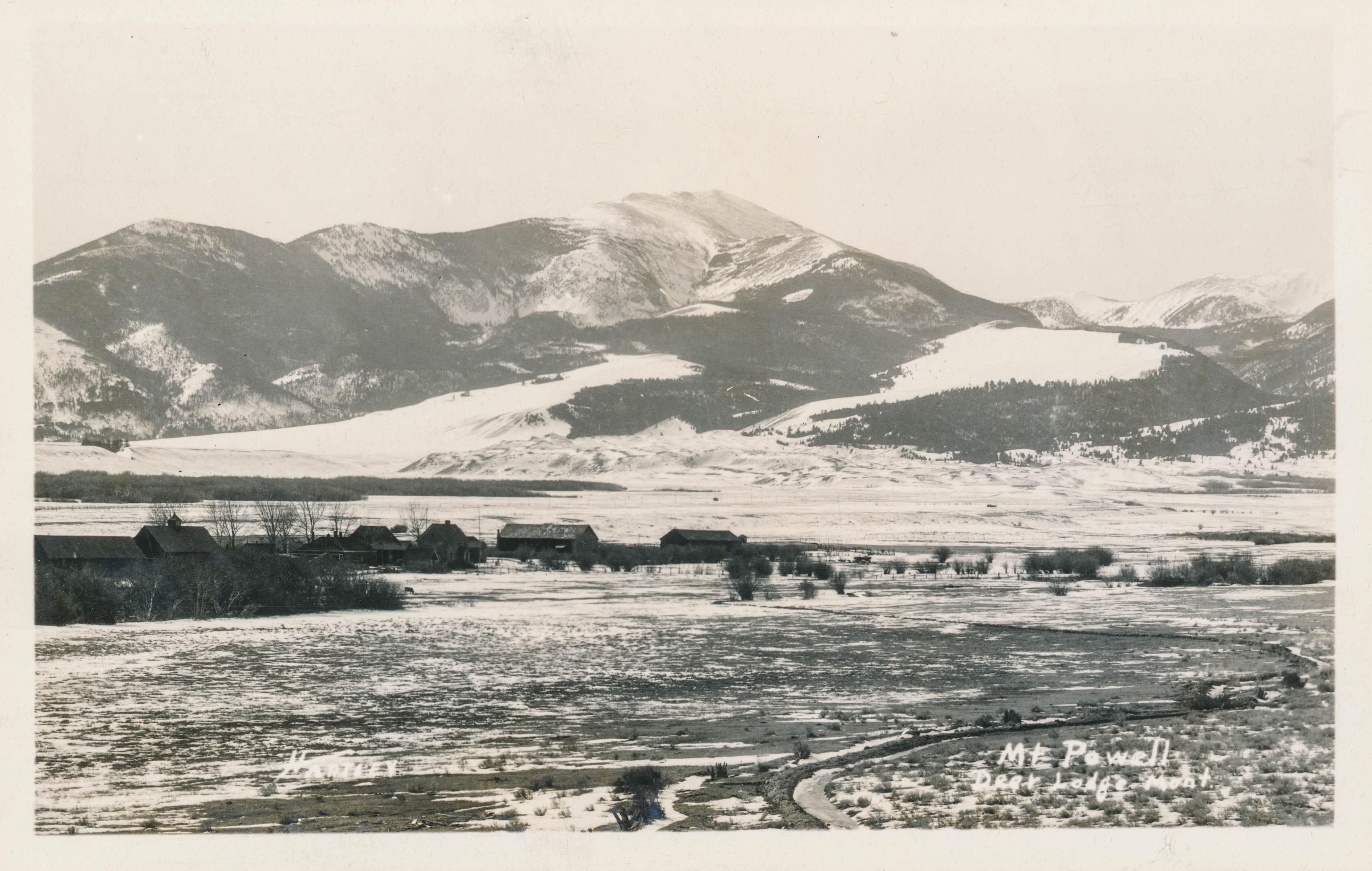 Deer Lodge circa a long time ago. r/Montana