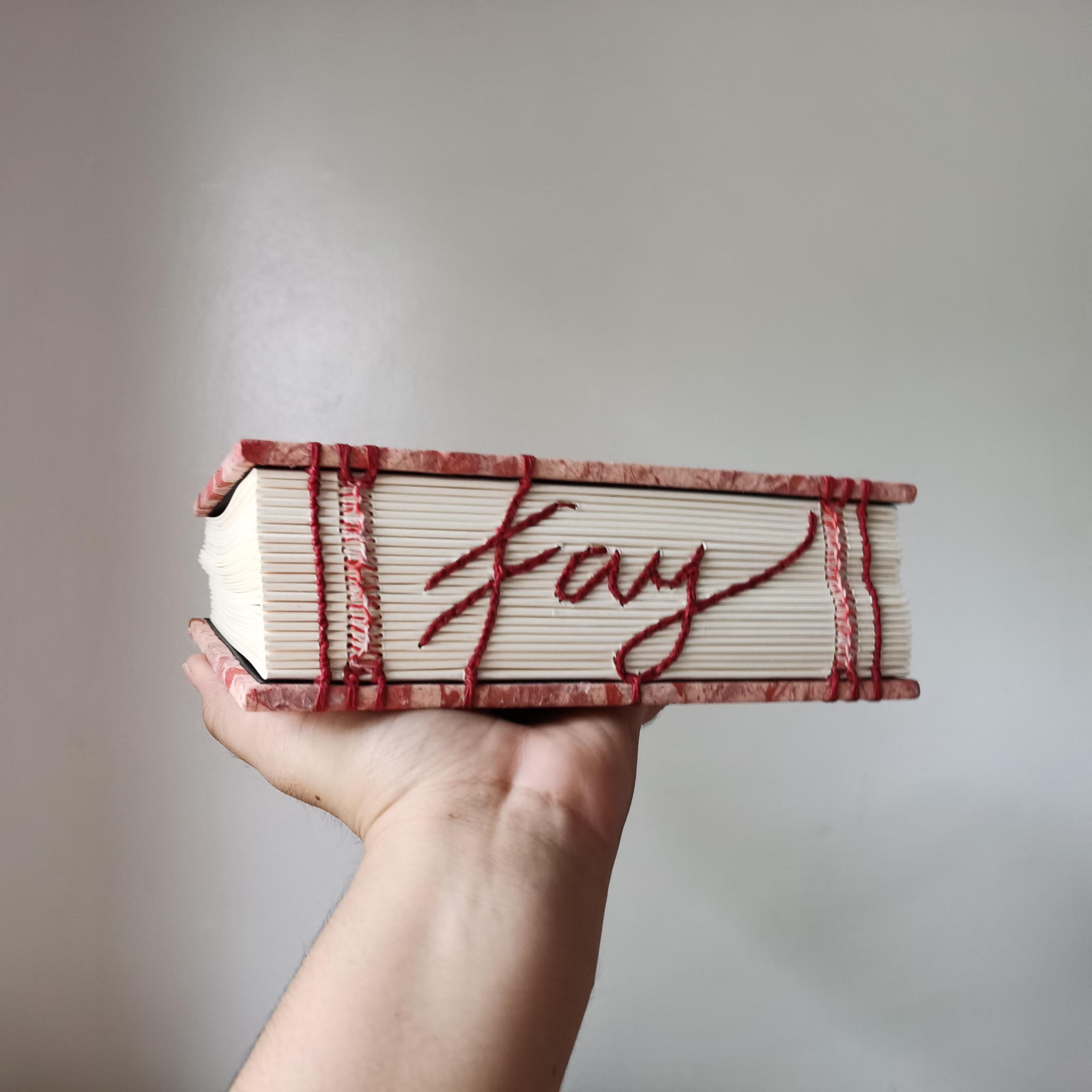 The binding came undone. Does anyone know the best way to fix this