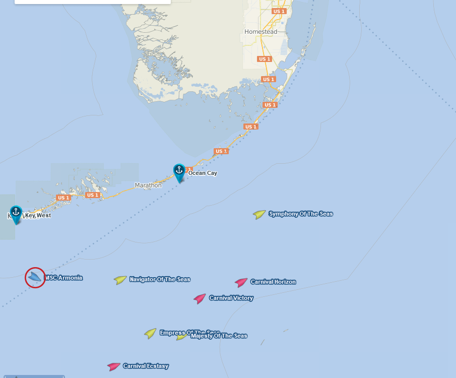 Busy Day tomorrow in the Florida ports r/Cruise