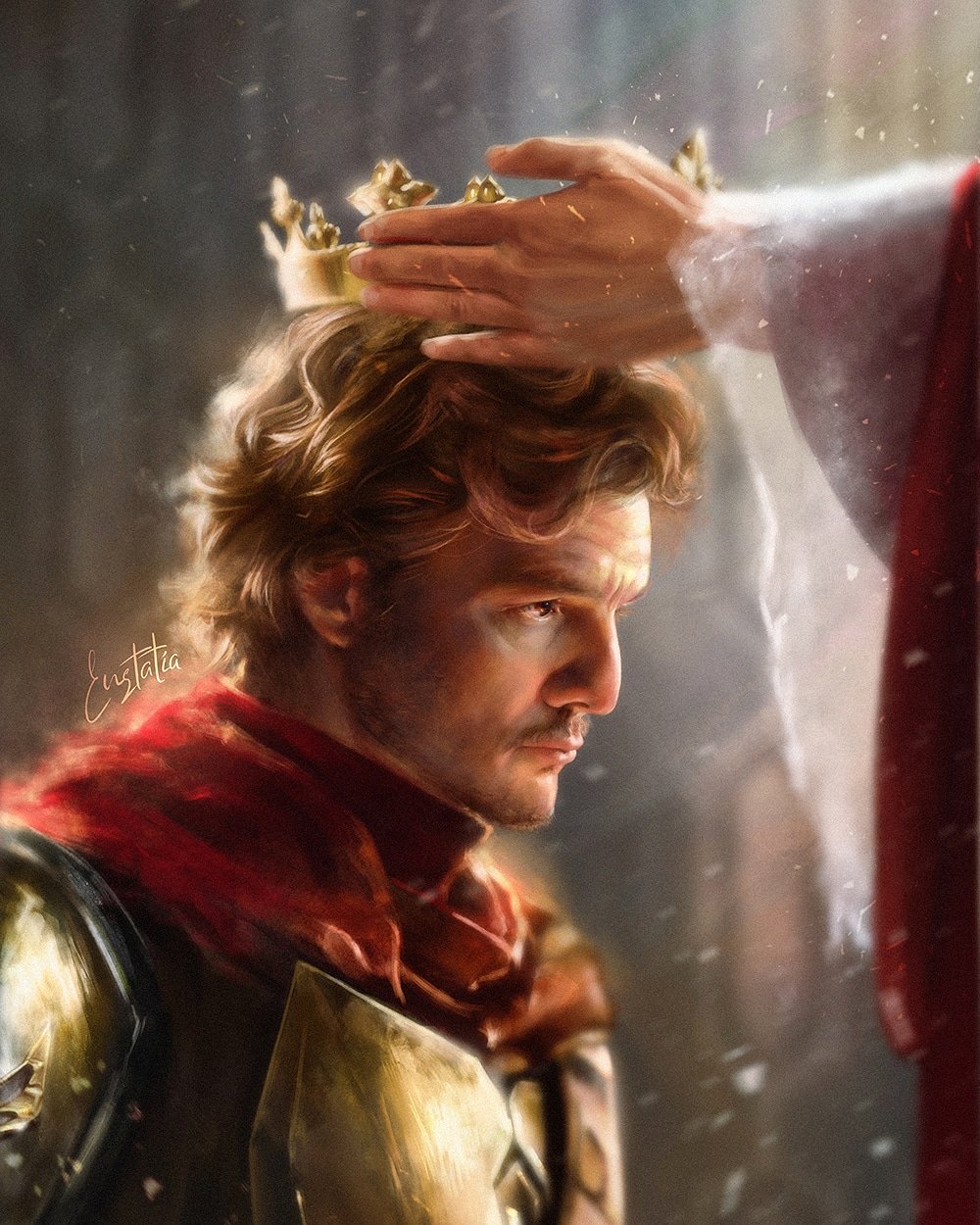 Din Djarin as The King of Mand'alor (byAnastasia Ivanova) r