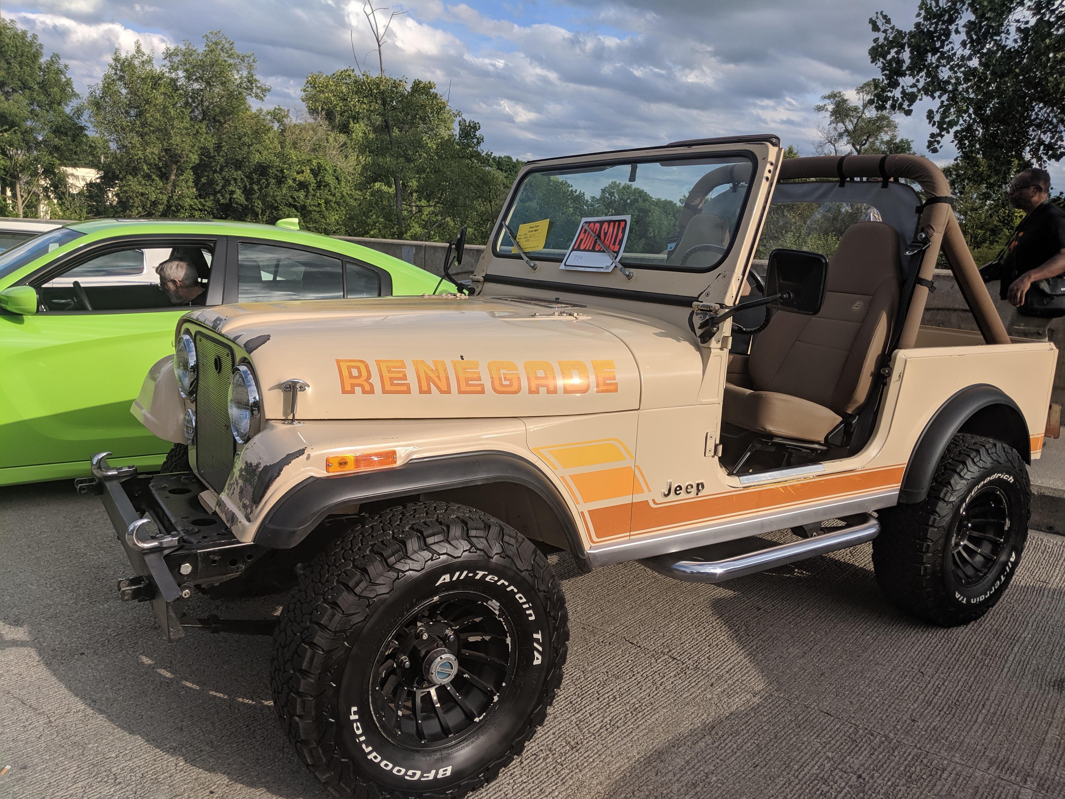 Beauty in Depot Town Jeep