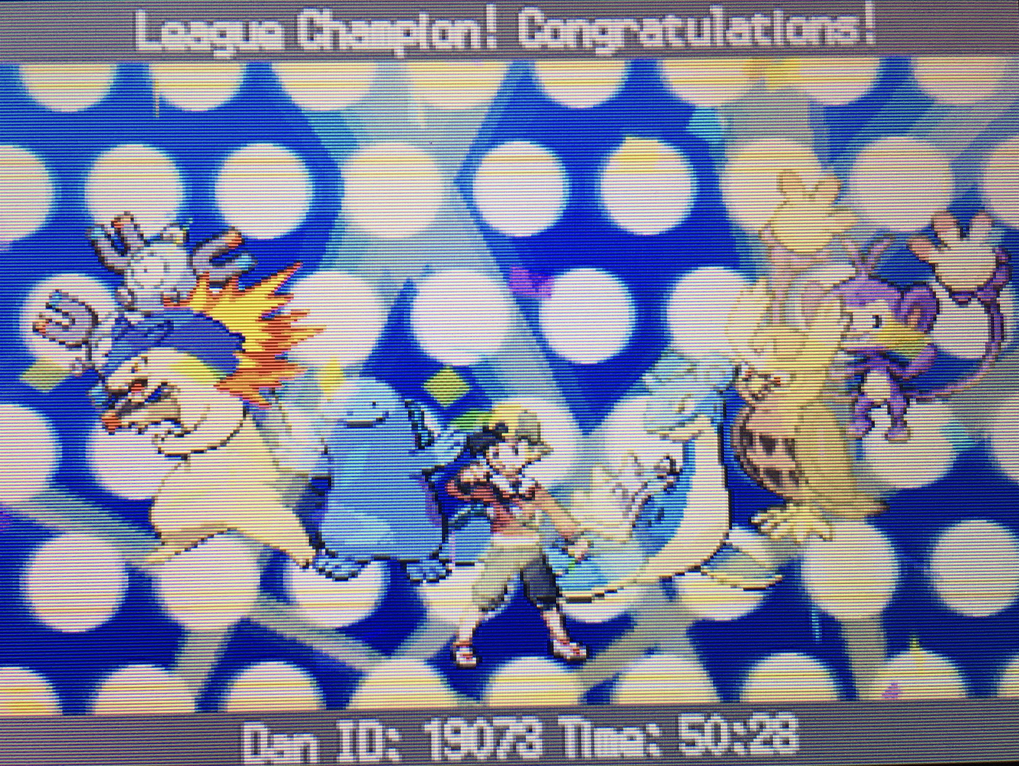 Finally completed my HC Nuzlocke of HeartGold! I told you I’d get you