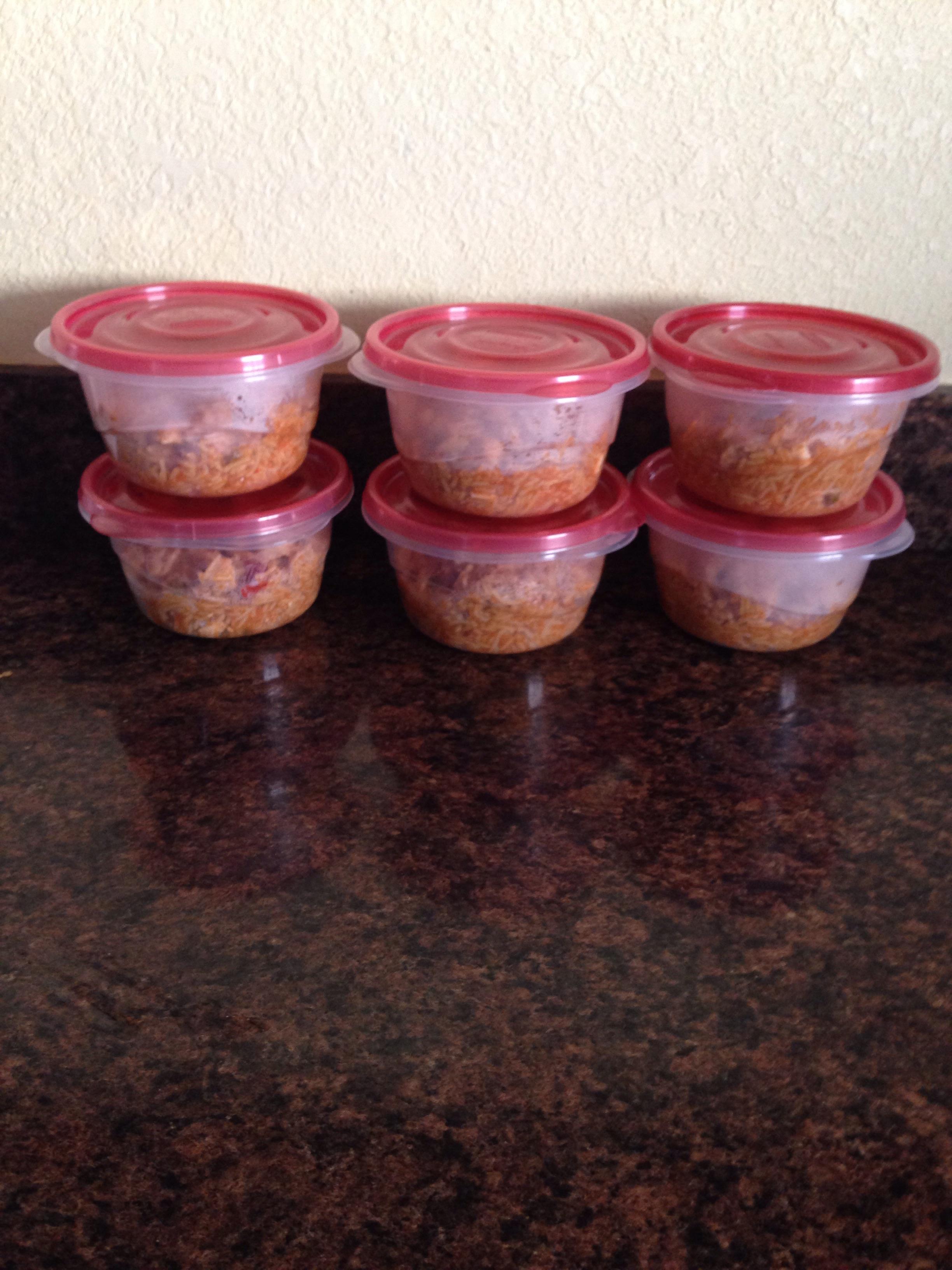 First meal prep! Spanish rice and chicken. Quick and easy because I