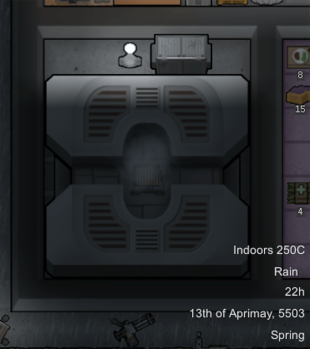 Never seal up a geothermal generator RimWorld