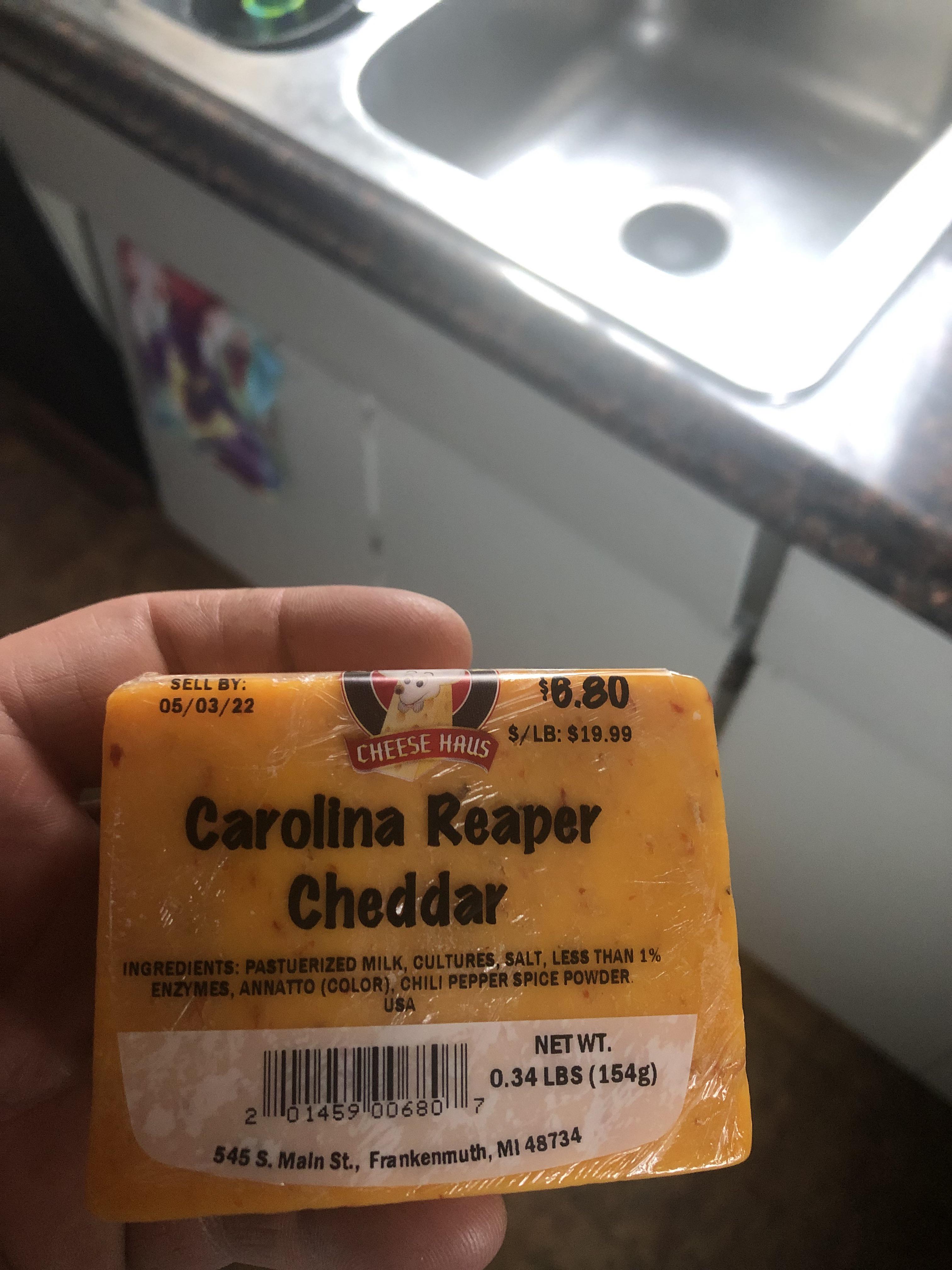 Making a cheese sauce with this to slop atop my Arby’s r/spicy