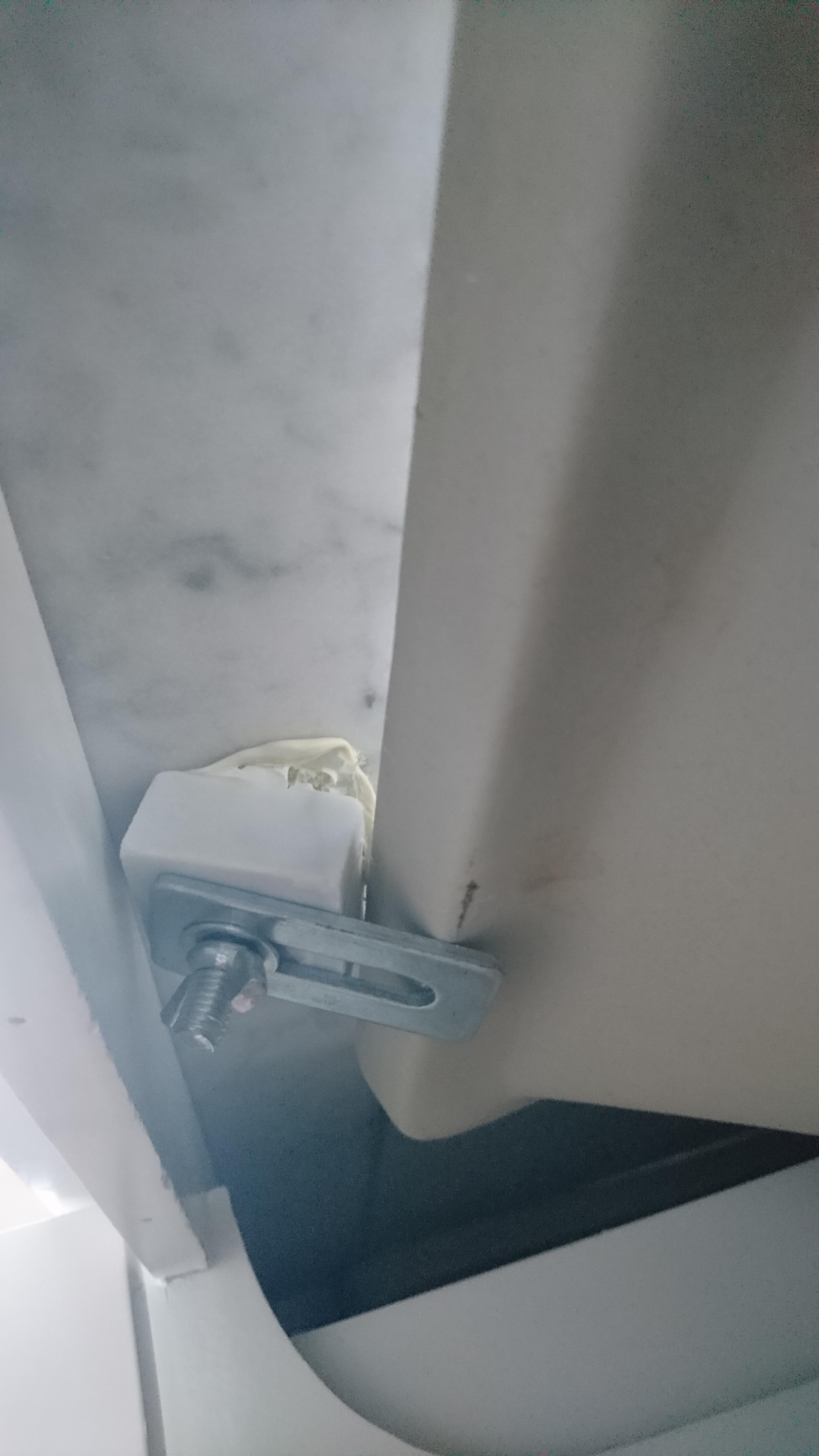 Under mount sink is falling, how do I fix it? r/fixit