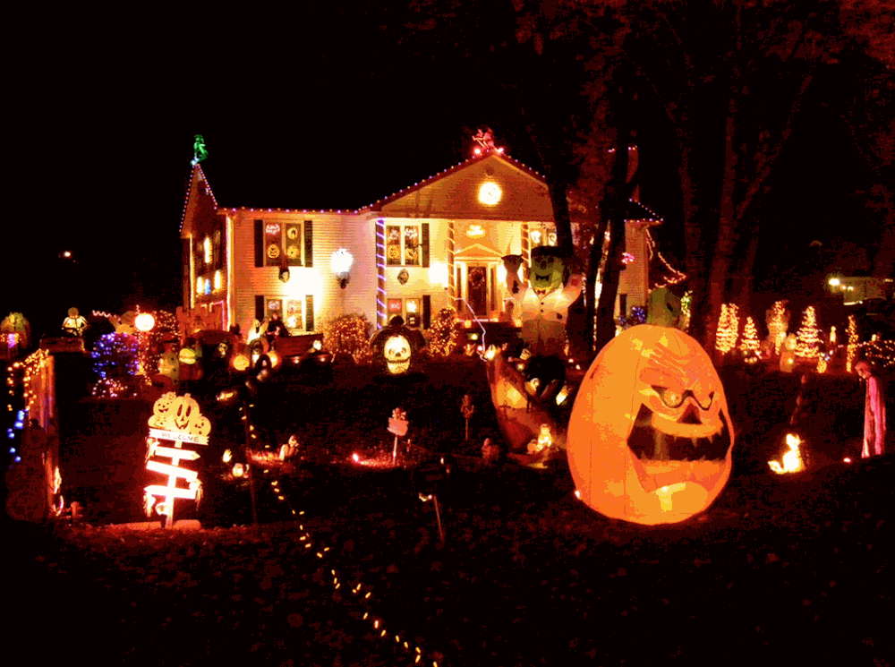 Best Decorated Houses For Halloween kandisinteriorarkitekter