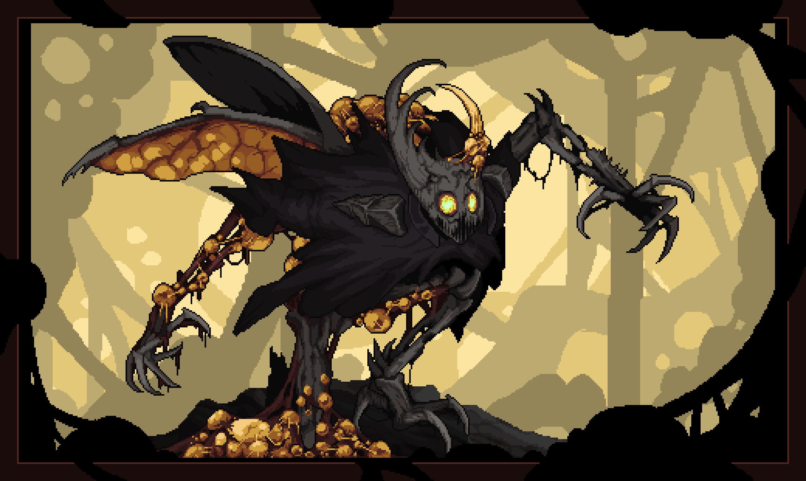 Overfilled Vessel. Hollow Knight fan art. r/PixelArt