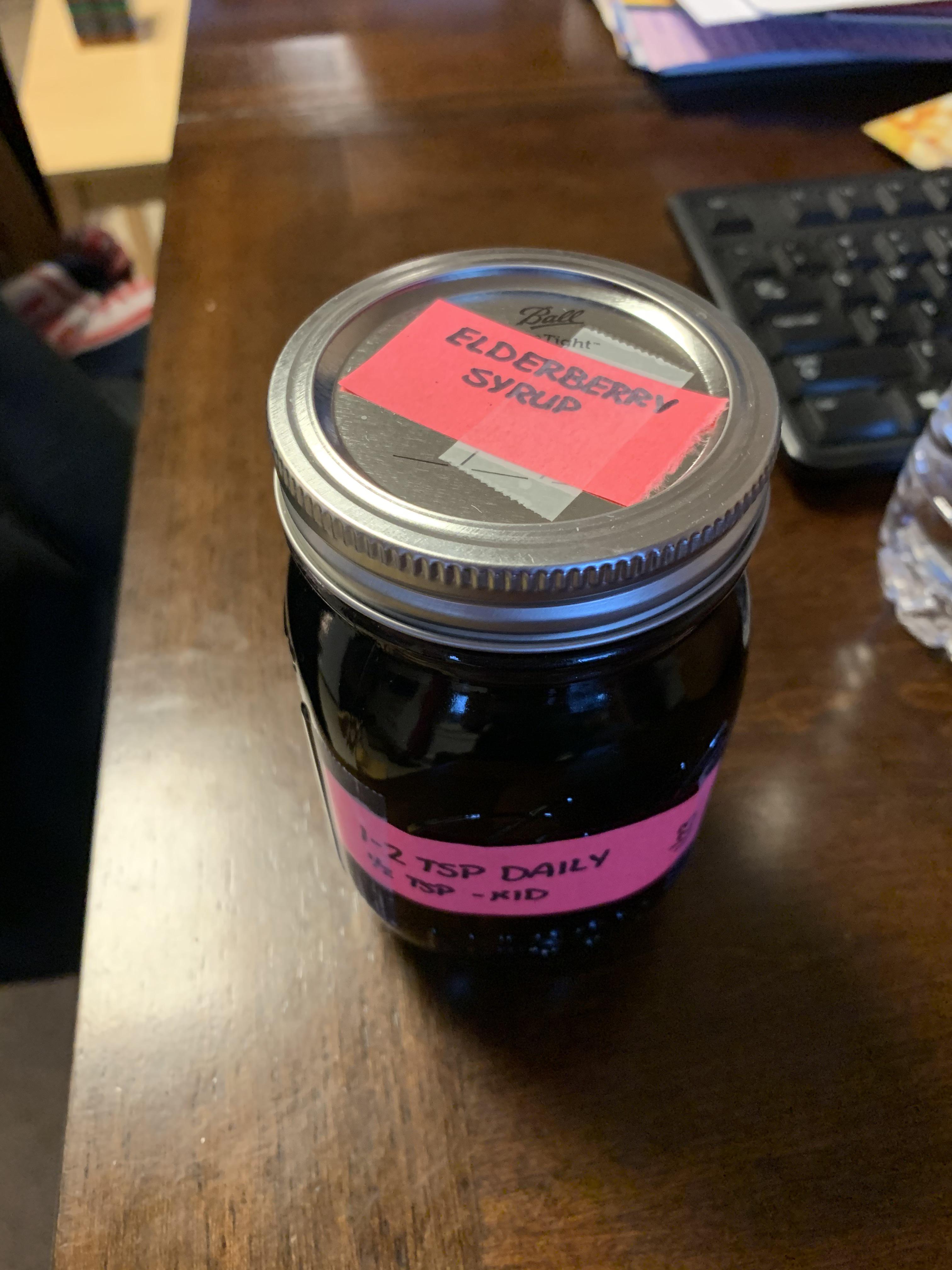 My First Herbal Adventure Elderberry Syrup r/herbalism