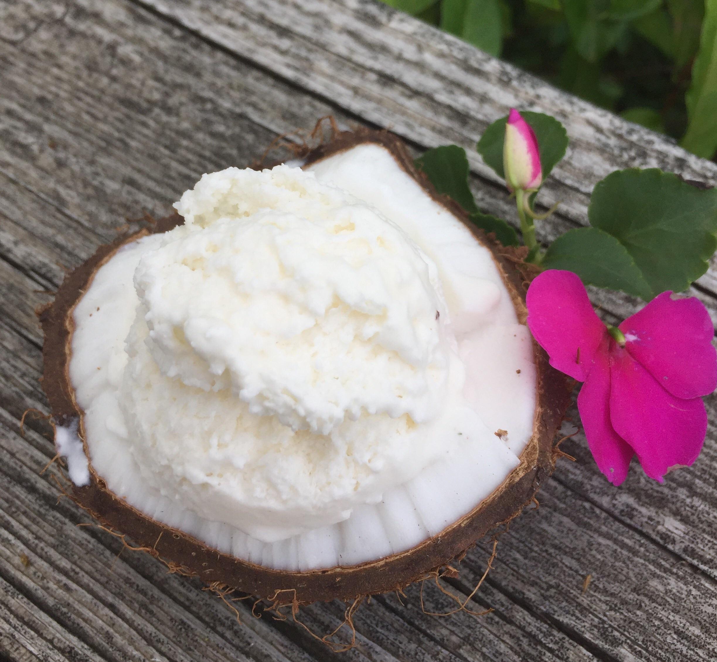 [Homemade] Thai Coconut Ice Cream r/food