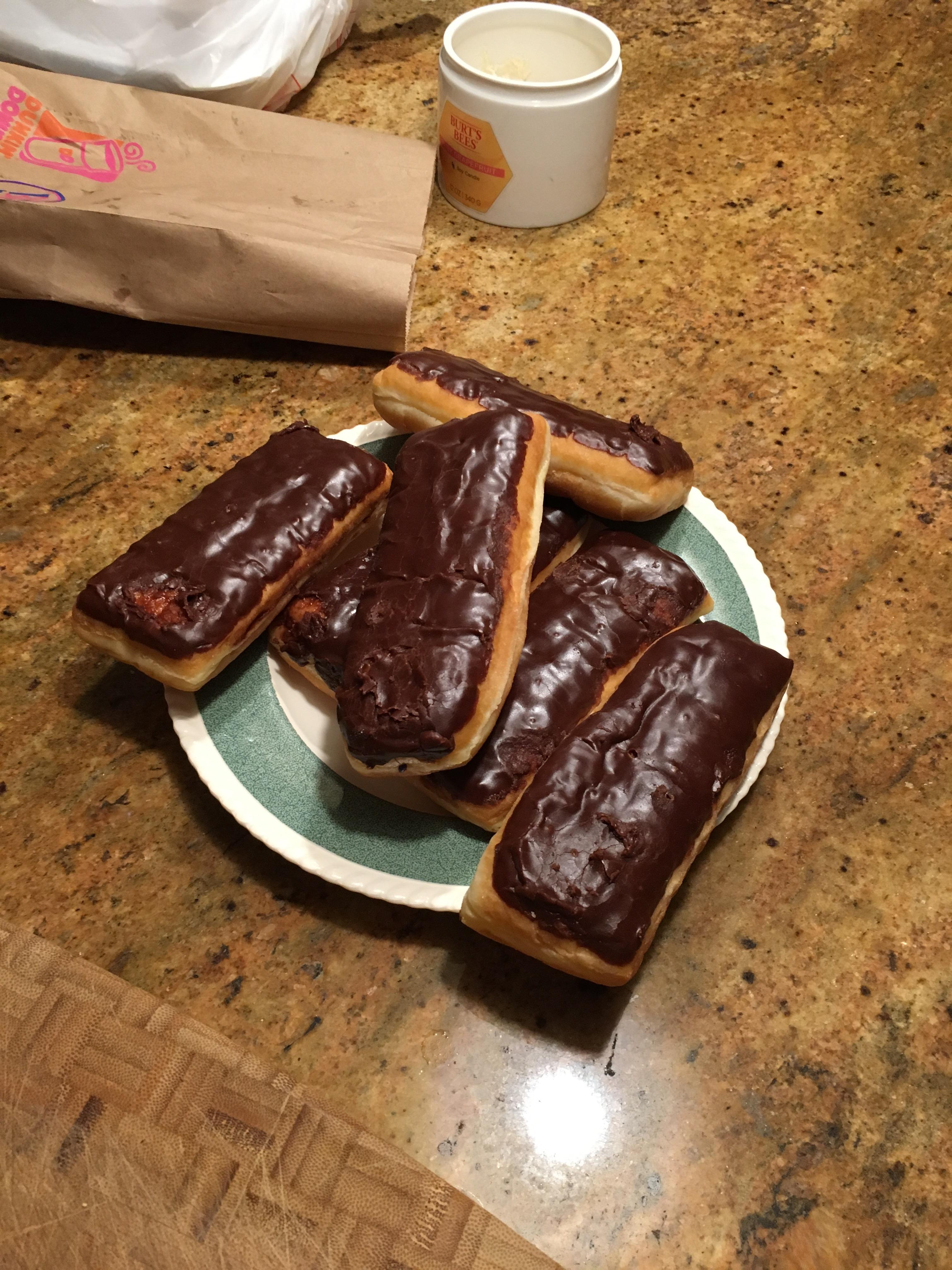 Dunkin Donuts Maple Long John