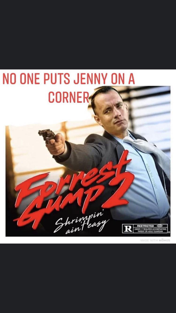 Lieutenant Dan got legs funny