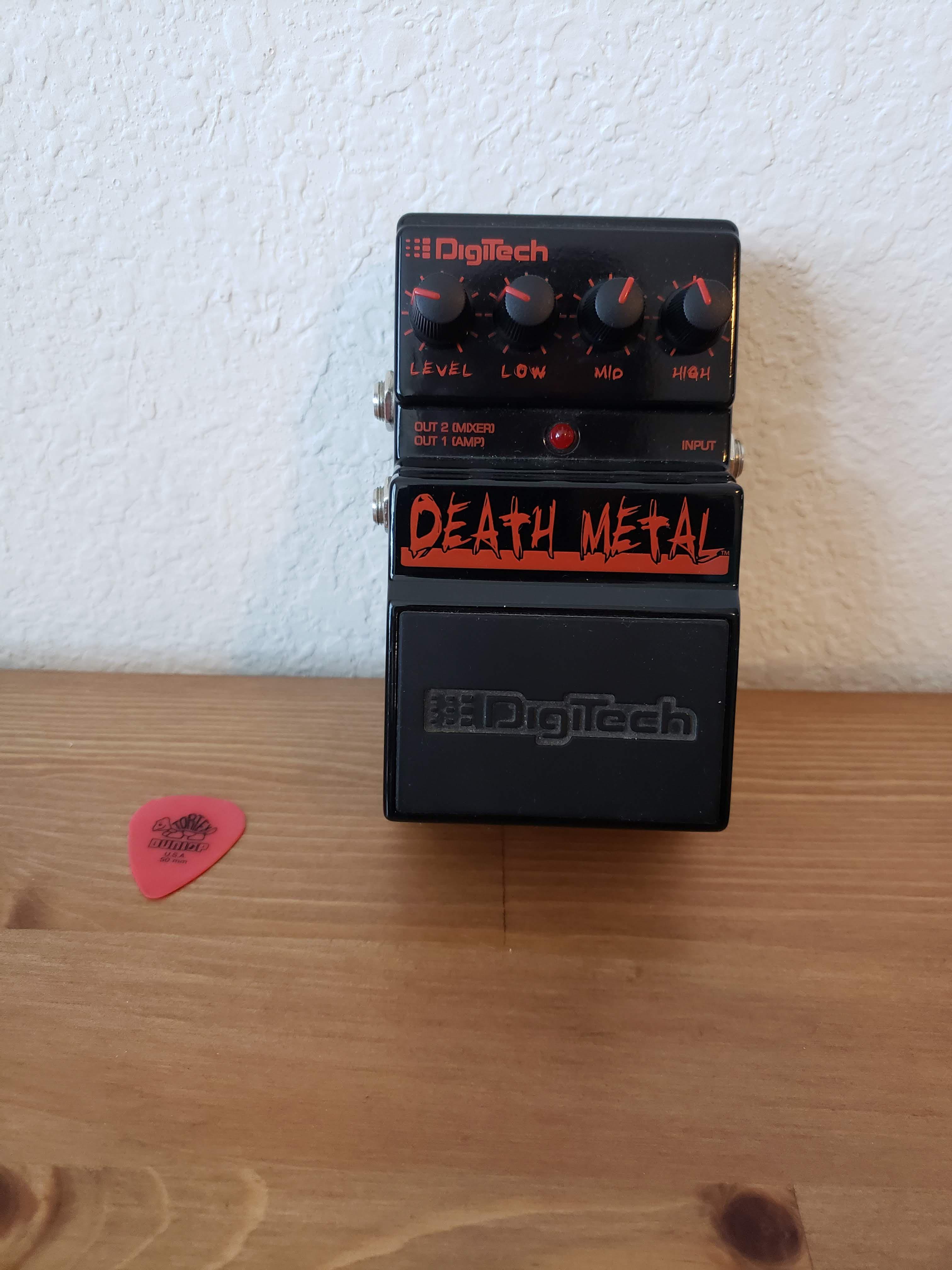 "New" pedal Day Digitech Death Metal Distortion r/guitarpedals