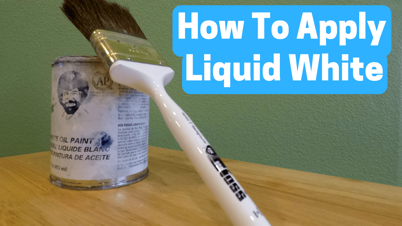 Made a vid of how to apply Liquid White (link in comments) r/HappyTrees