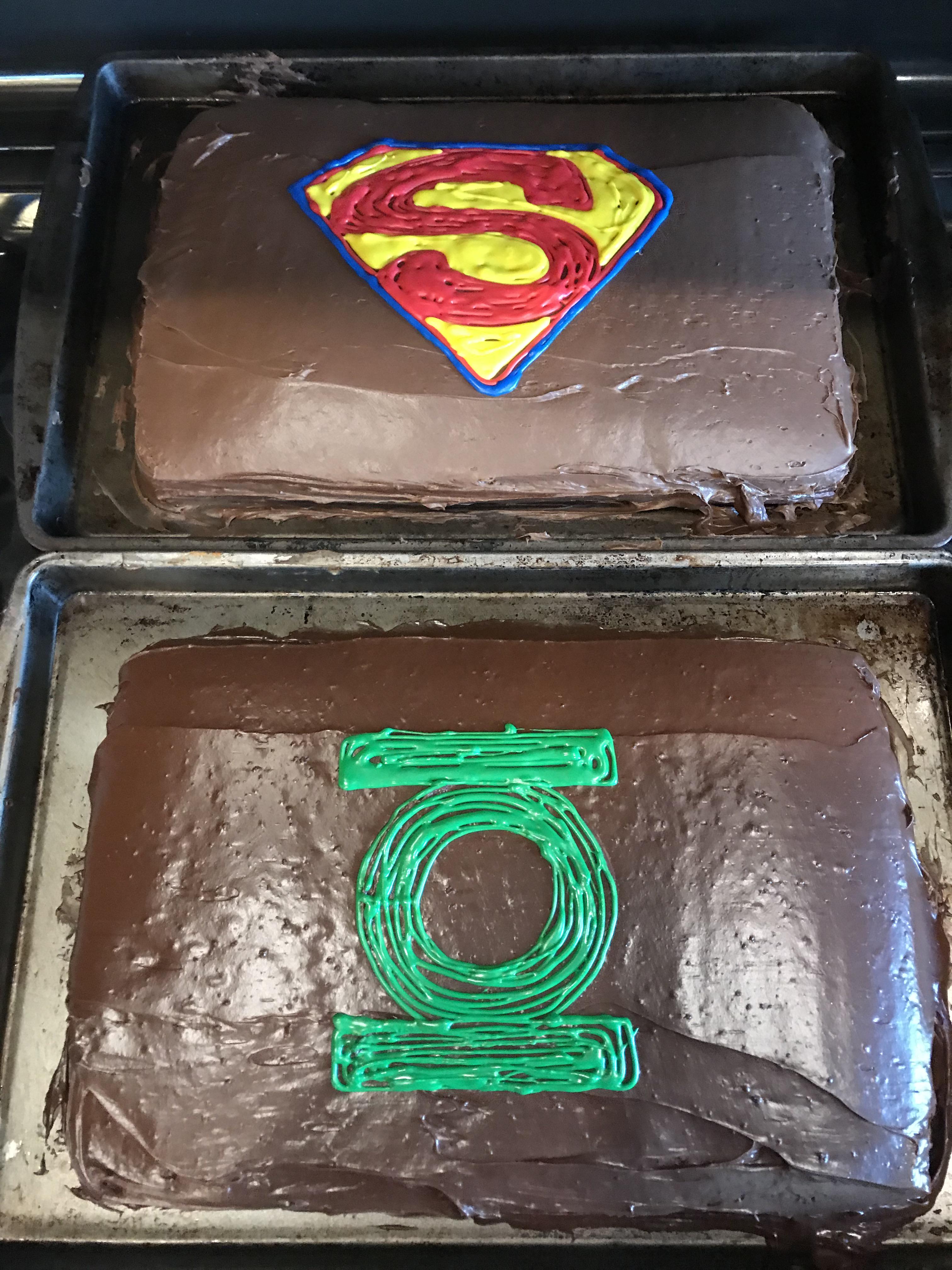 These cakes I baked for my dads 51st. They aren’t great, but it’s the