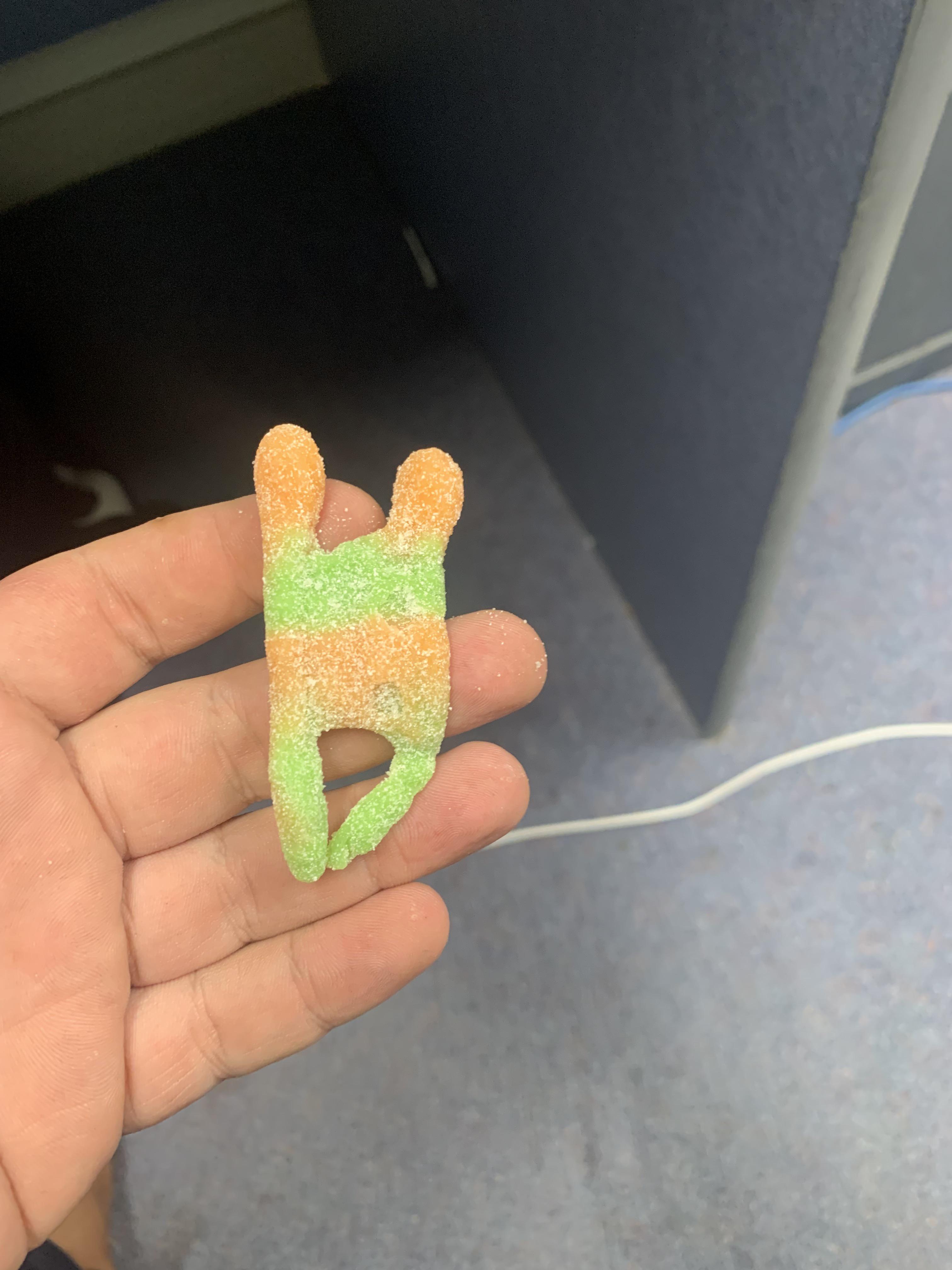 My gummy worm has a Siamese twin gummyissues