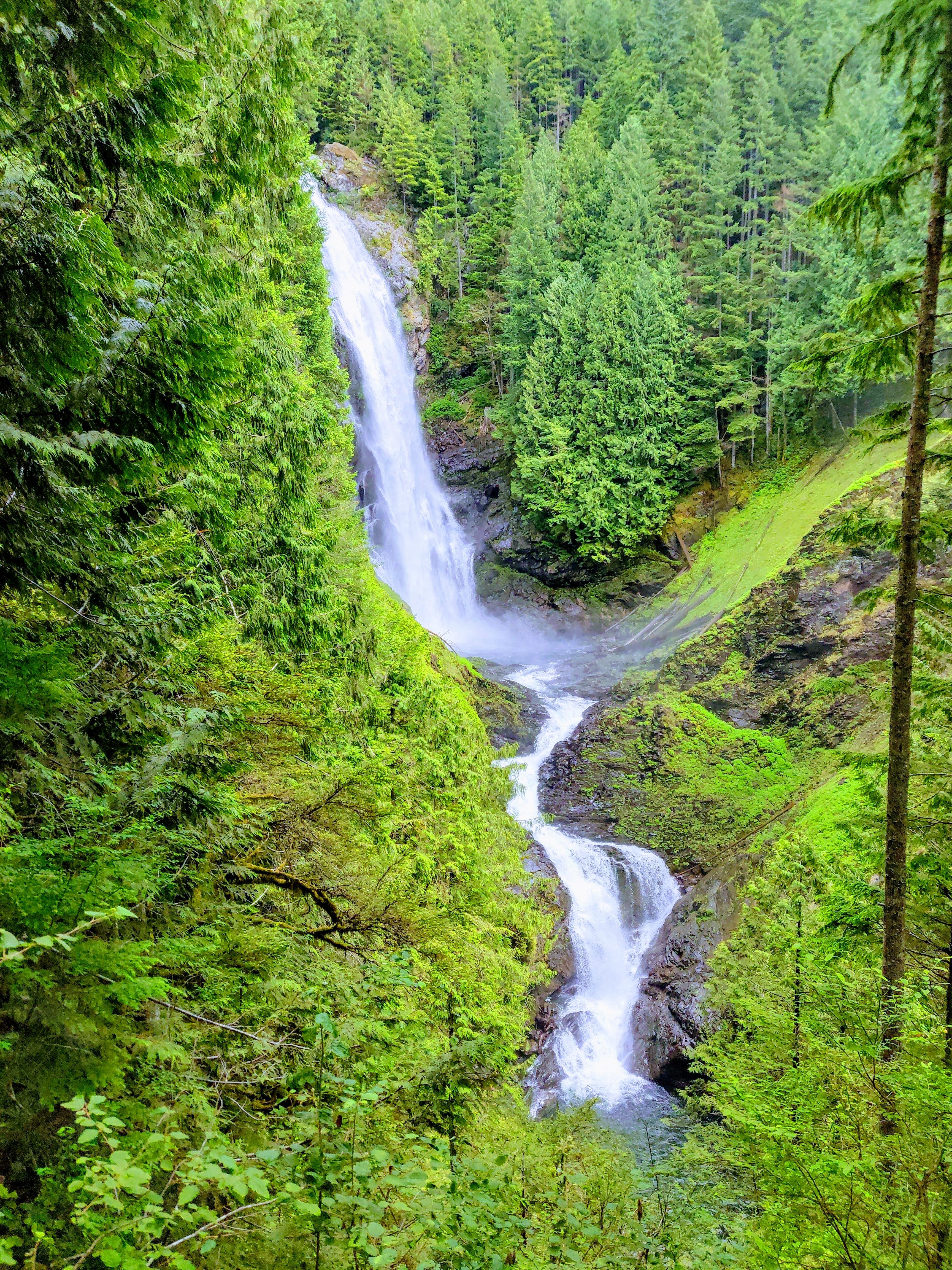 Wallace Falls, Washington [3456x4608] r/EarthPorn