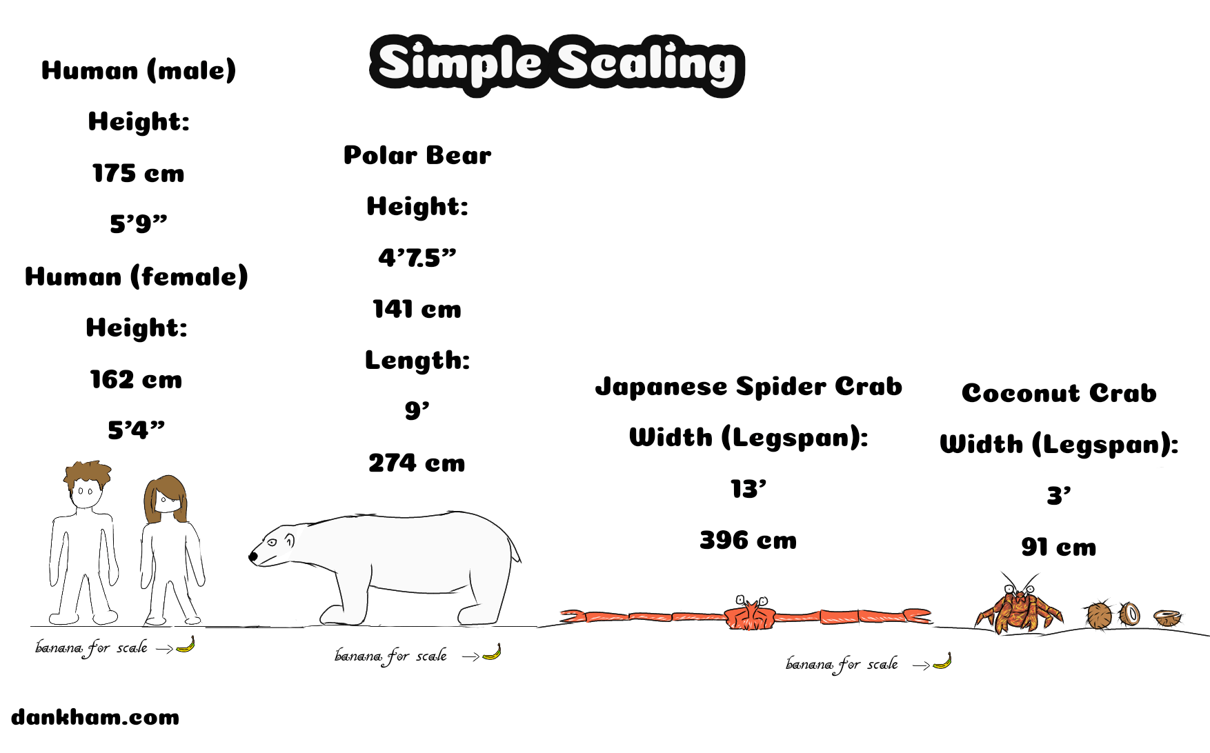 Simple scaling coolguides