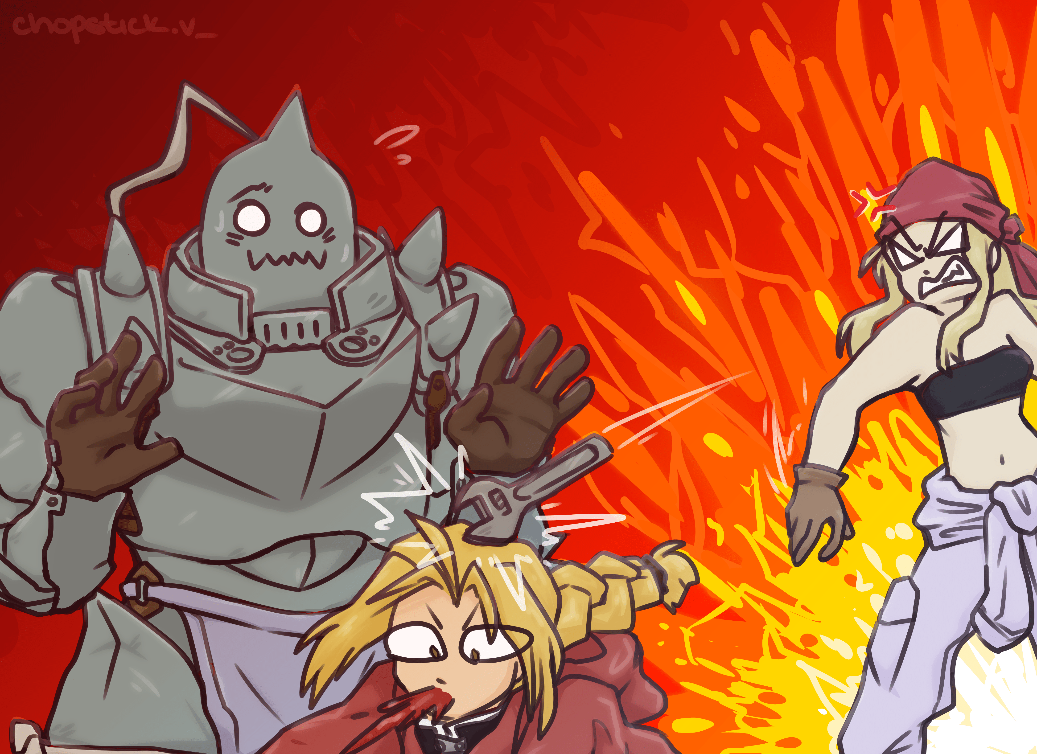 Finished watching FMA 2003 and FMAB (including both of the movies) and