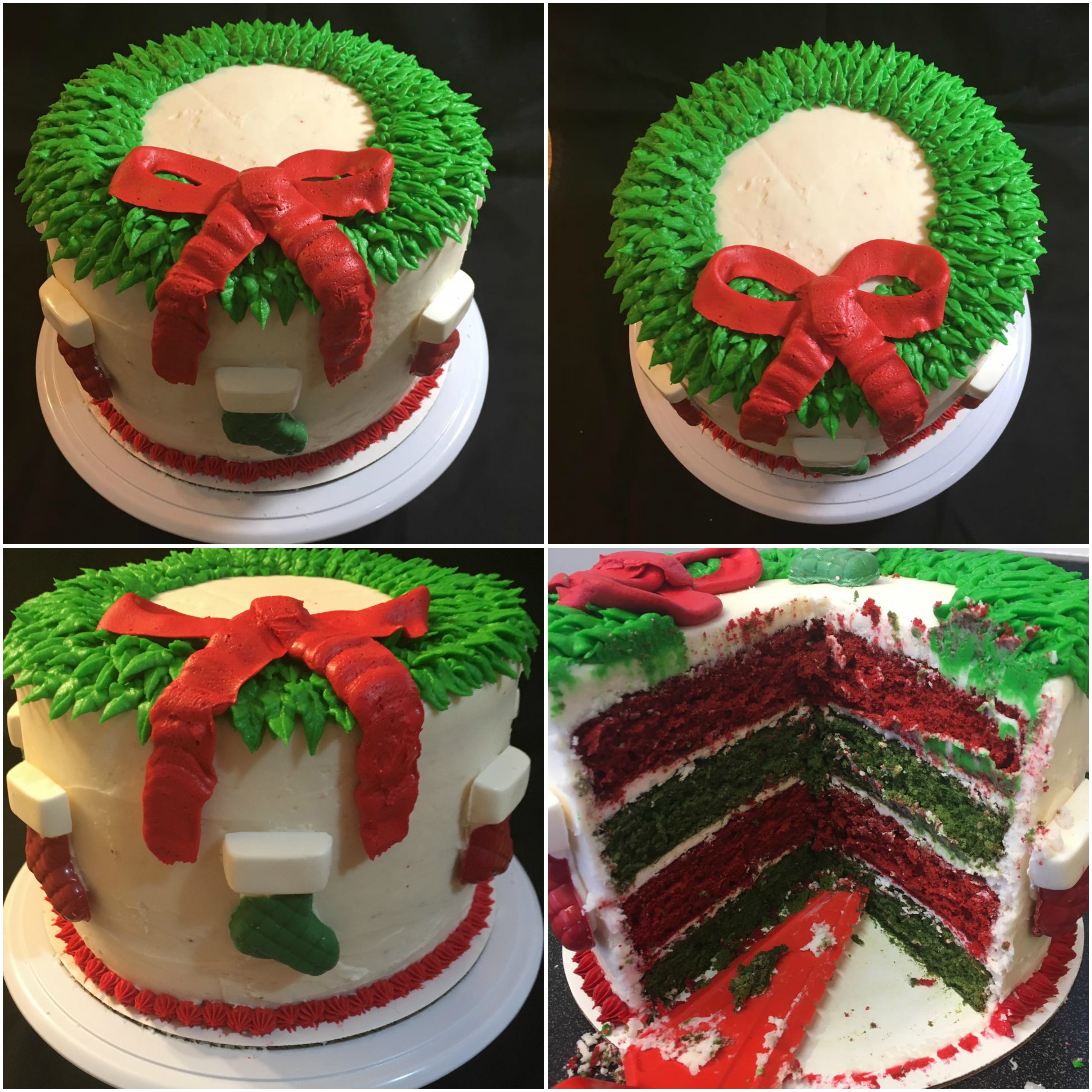 'Tis the season for a festive cake! r/Baking