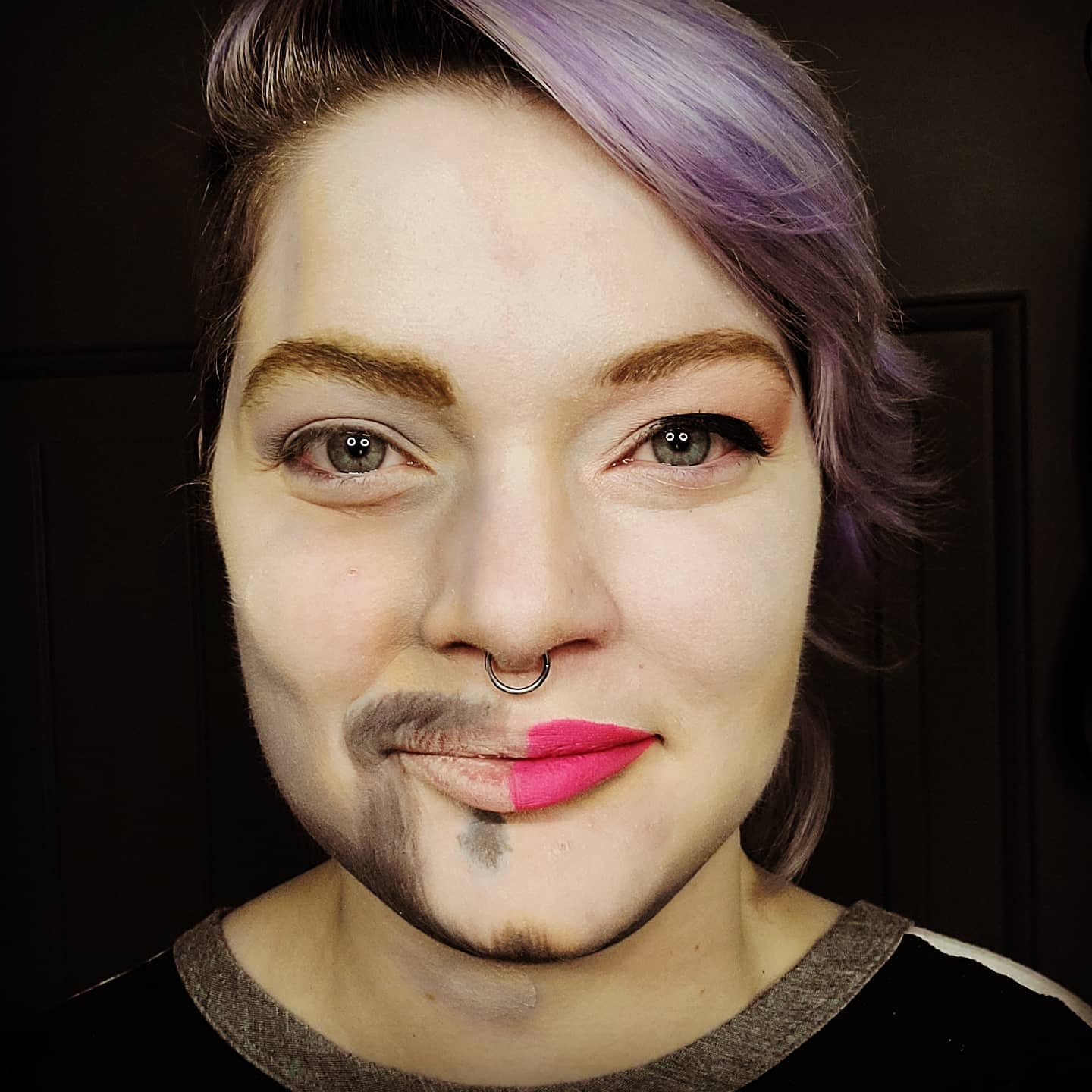 I couldn't sleep the other night, so I decided to try some makeup r