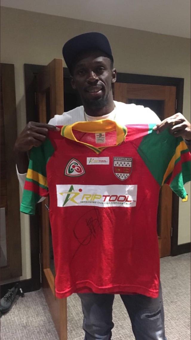 Great to see Bolt staying true to his roots r/ireland