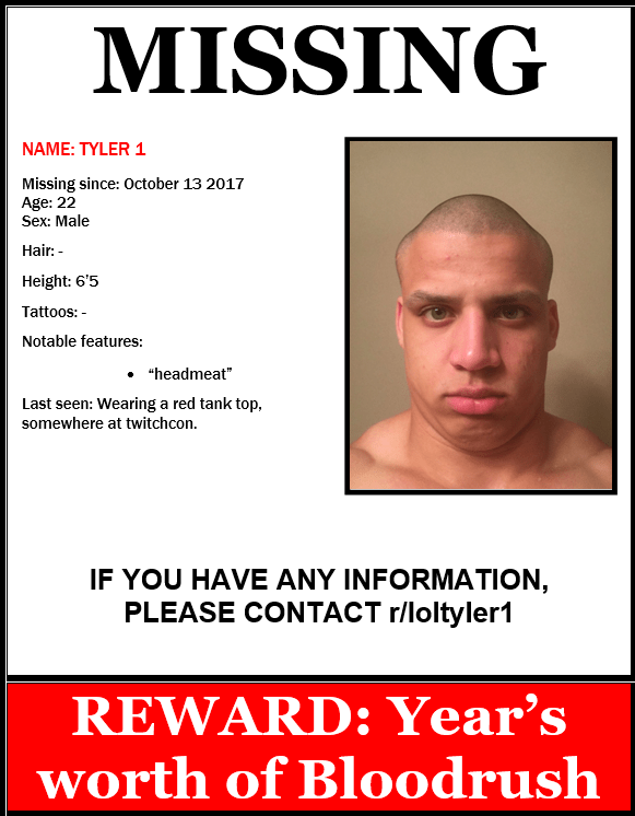 Come home Tyler loltyler1