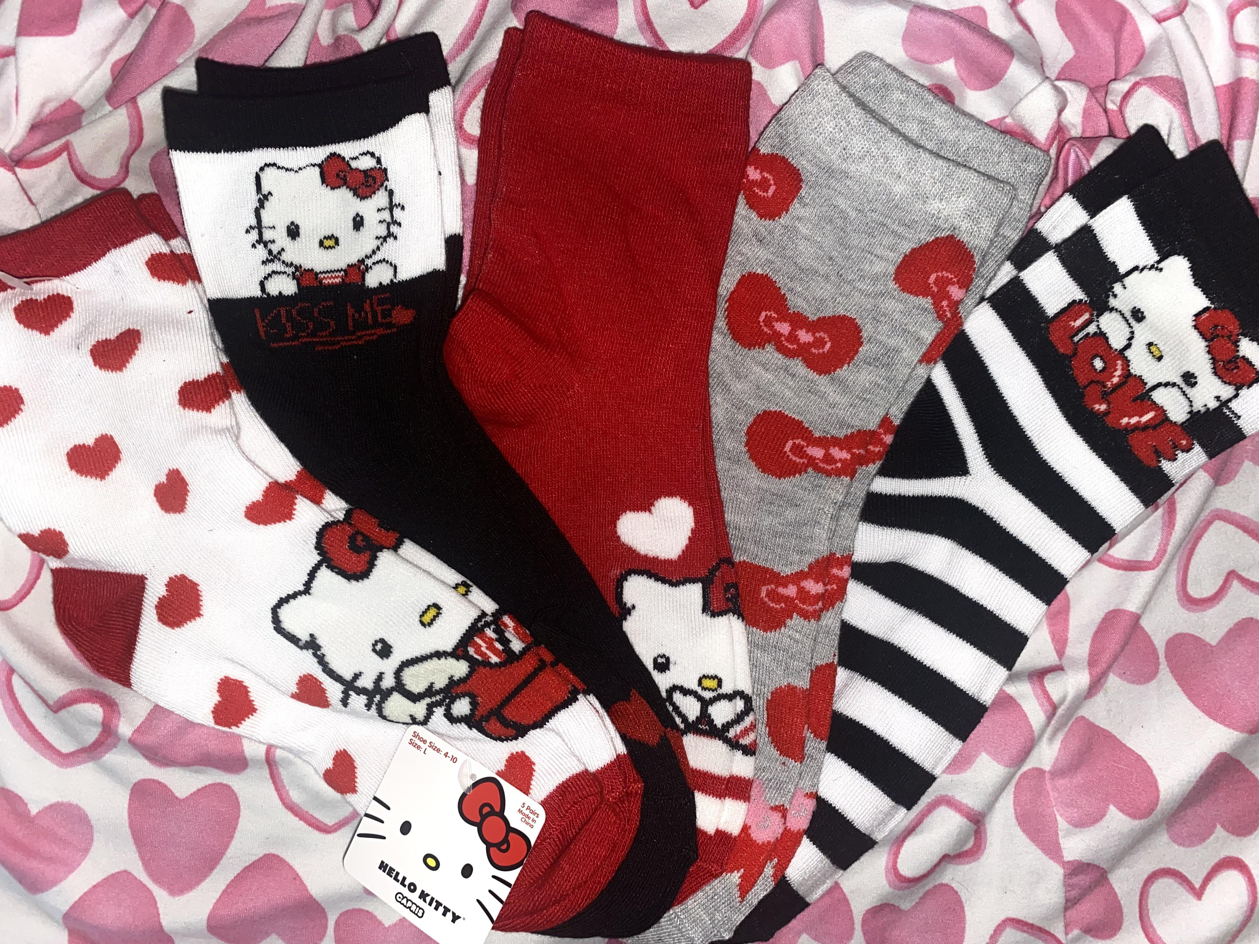 Vday socks from Tj Maxx ) r/HelloKitty