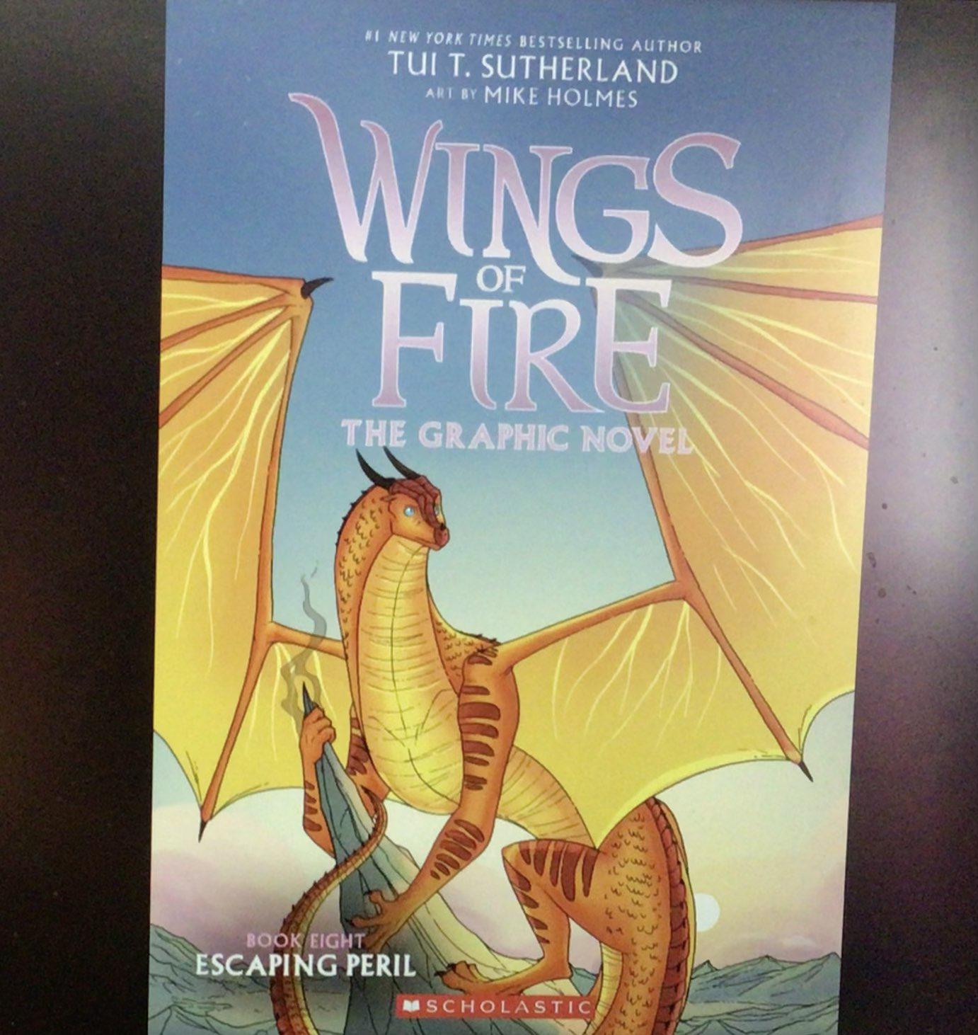 Escaping Peril graphic novel cover reveal r/WingsOfFire