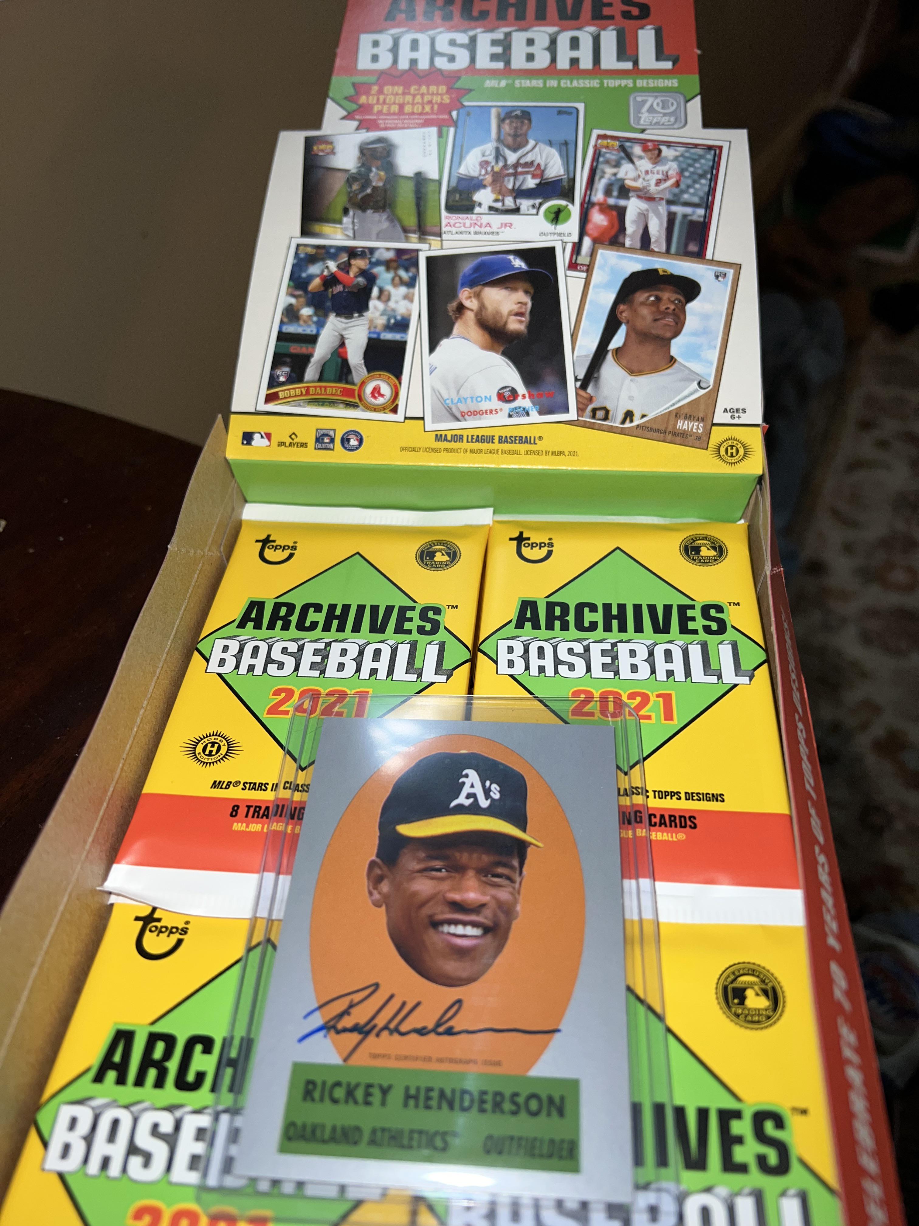 I’ve always loved this set and today I got my first archives hobby box