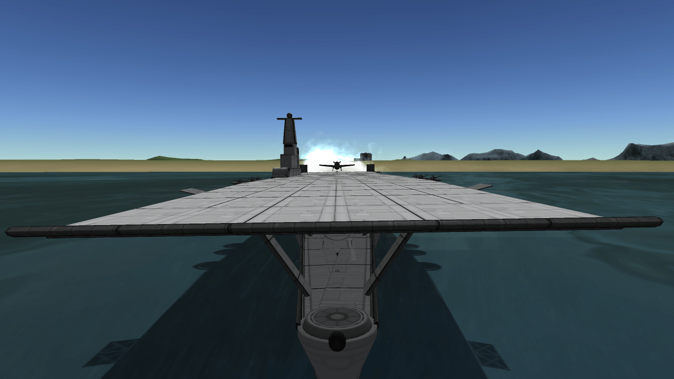 Kerbal Space Program Aircraft Carrier Mod