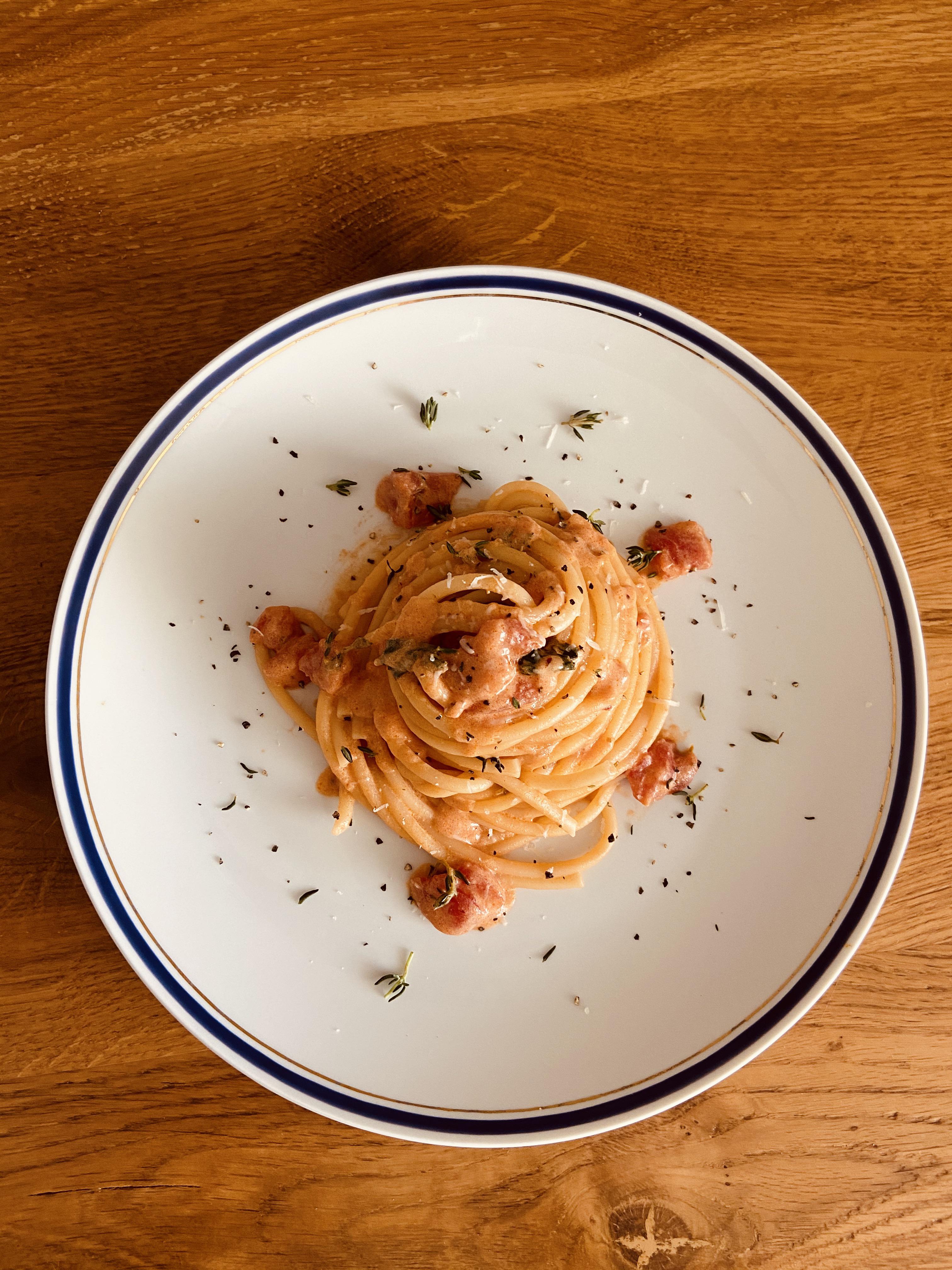 Spaghetti Rose. r/pasta