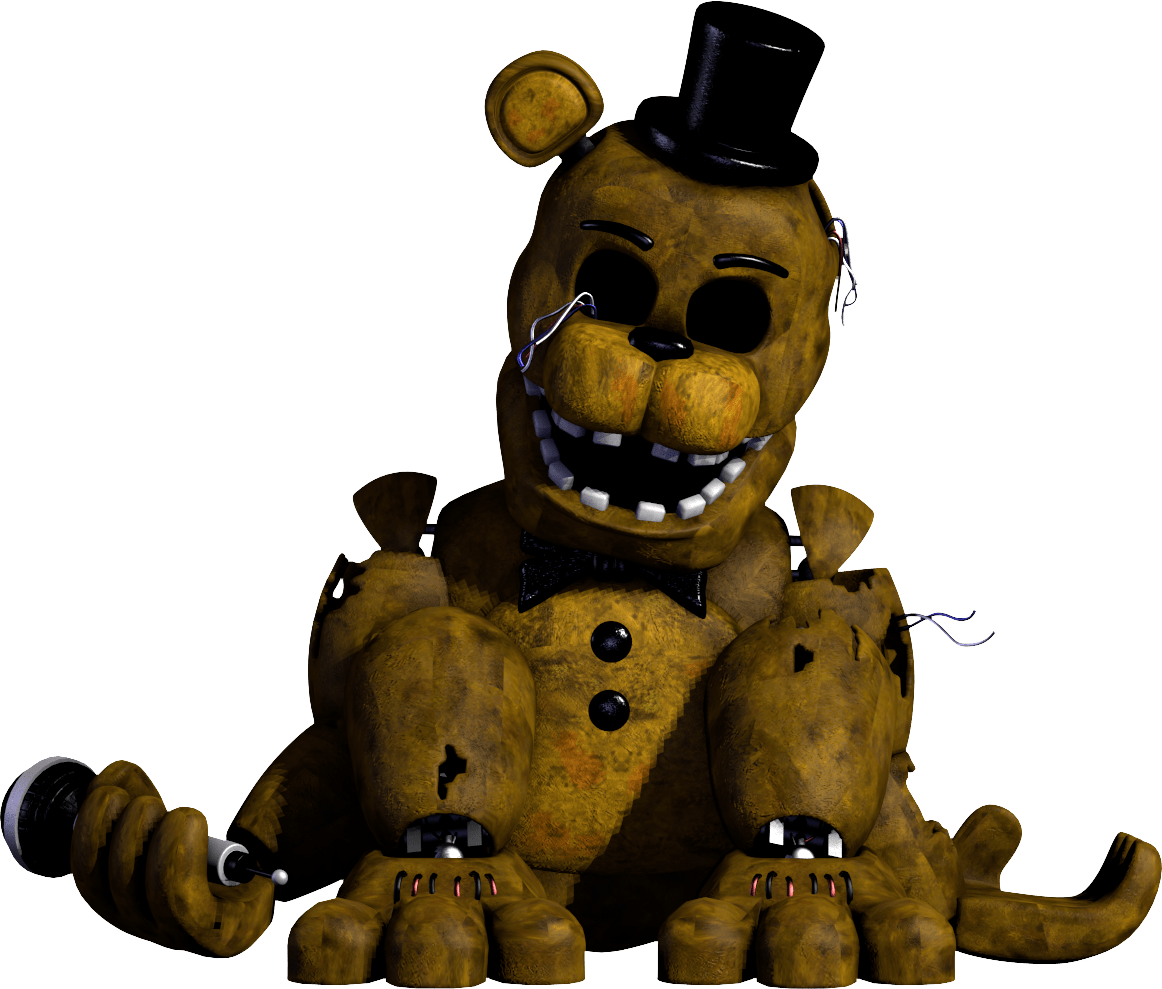 To celebrate FNaF's 4th birthday, have a yellow bear corpse. r