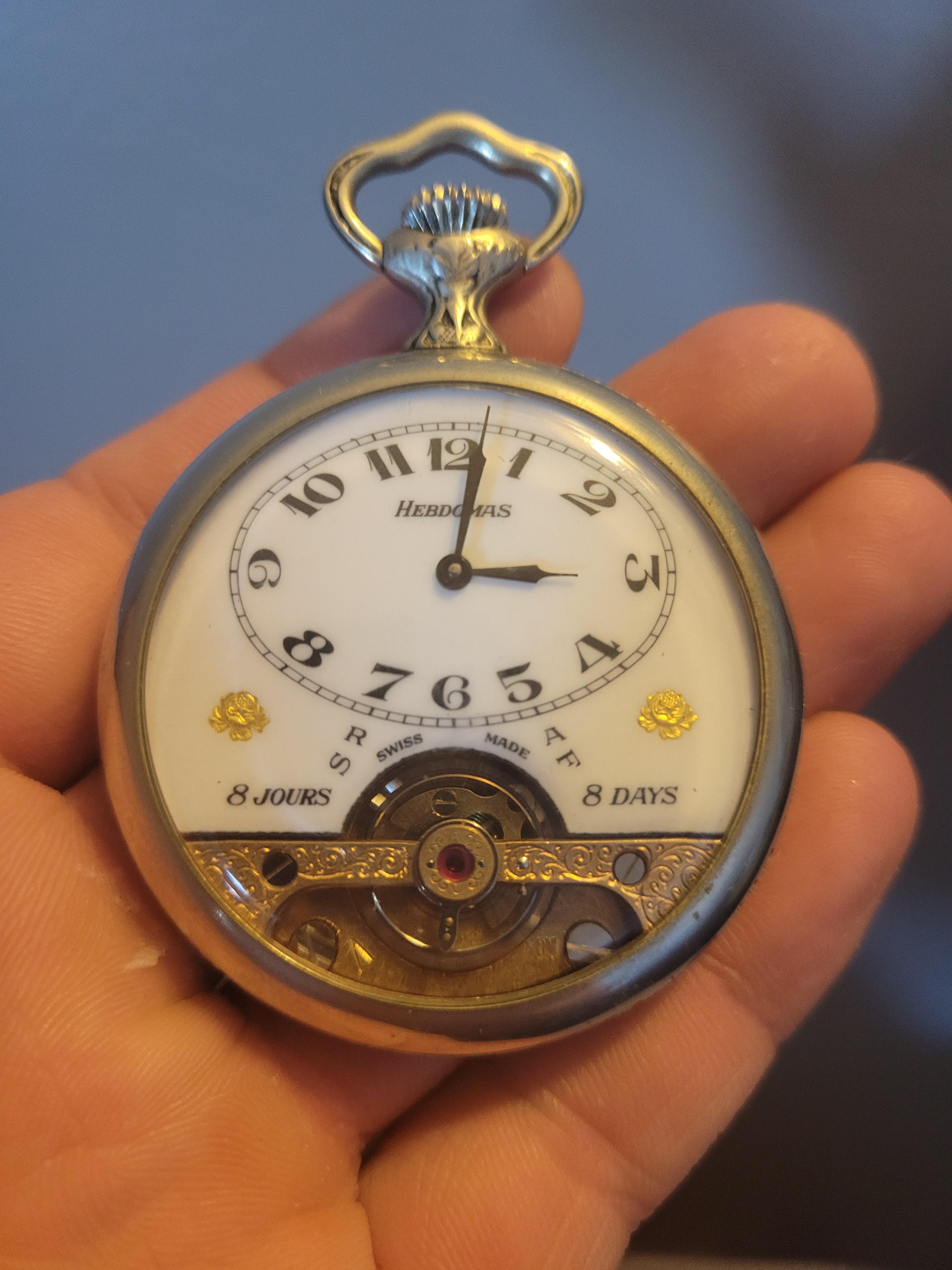 [Identify] my grandfather gave me this pocket watch from europe. Anyone