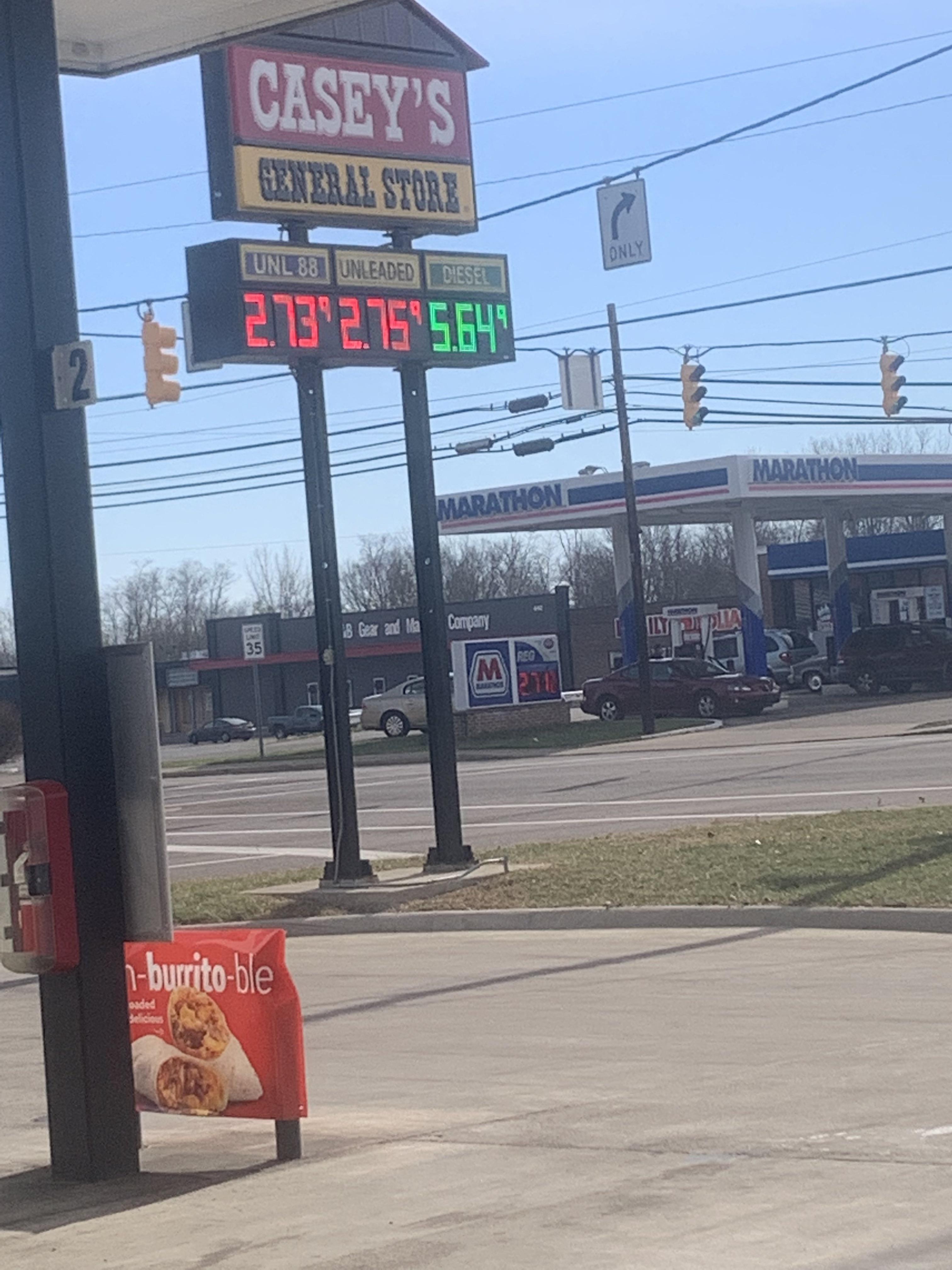 Gas prices in New Lebanon. r/dayton