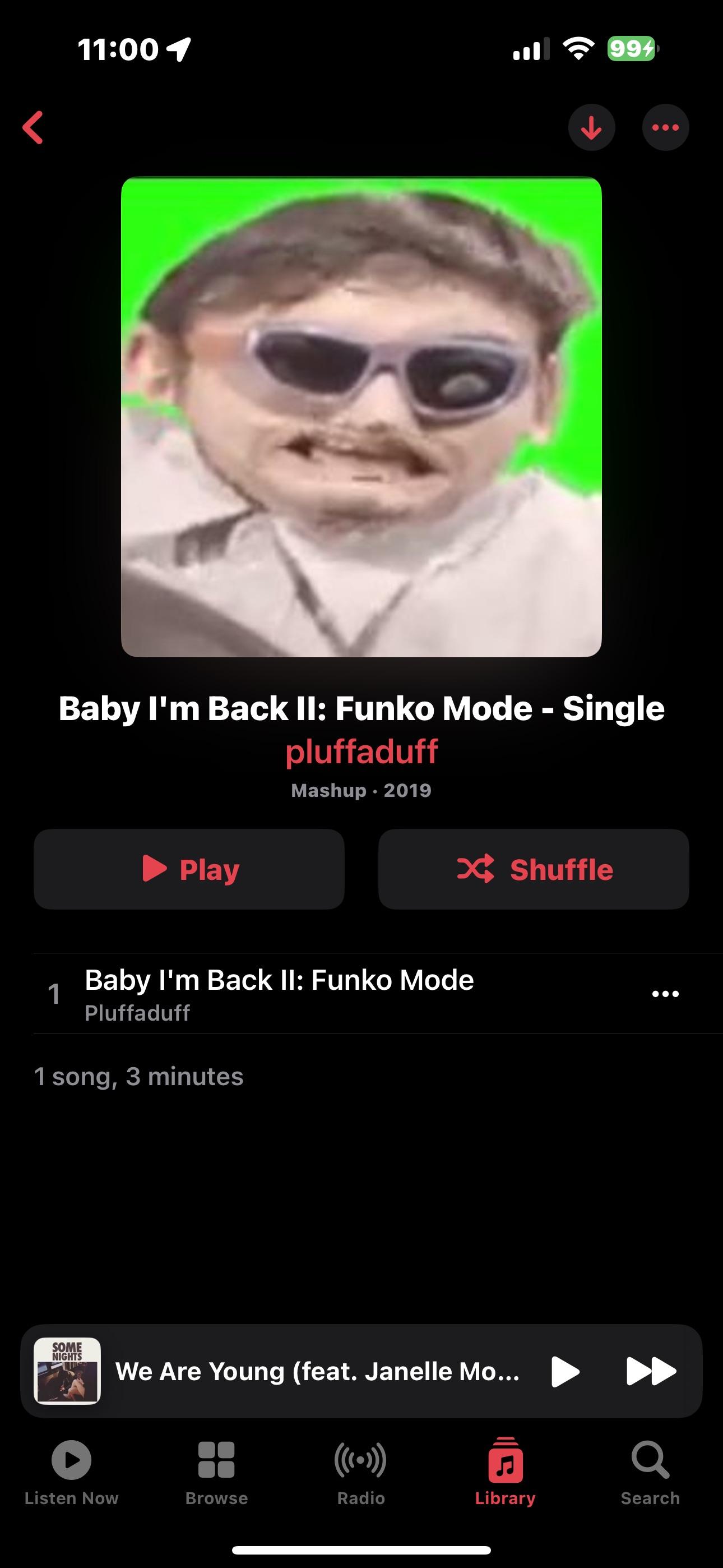 Apple Music changes the artist name on iOS Music app even if the