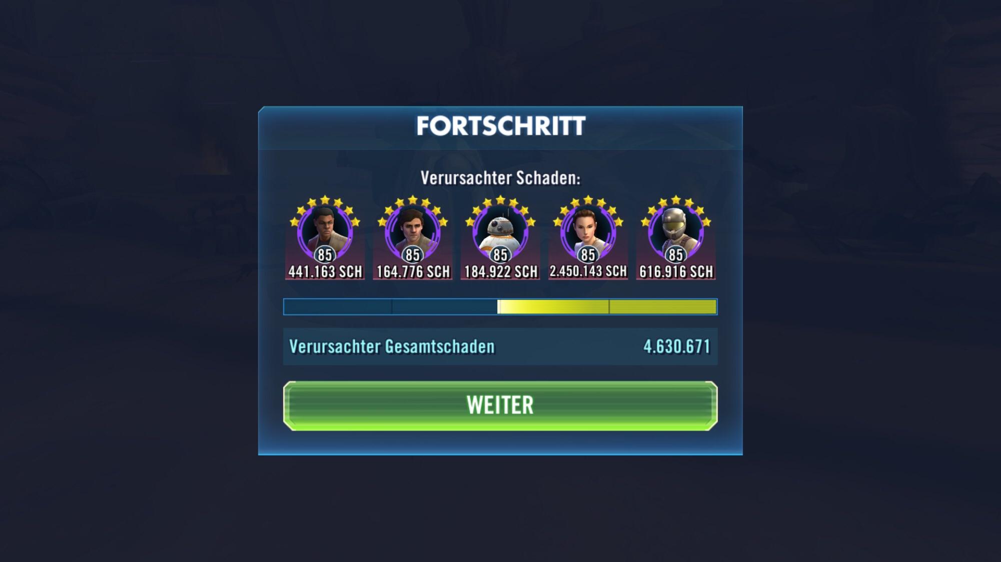 My first attempt with Ressistance in heroic AAT. Mixed gear and upper midclass mods. Pretty