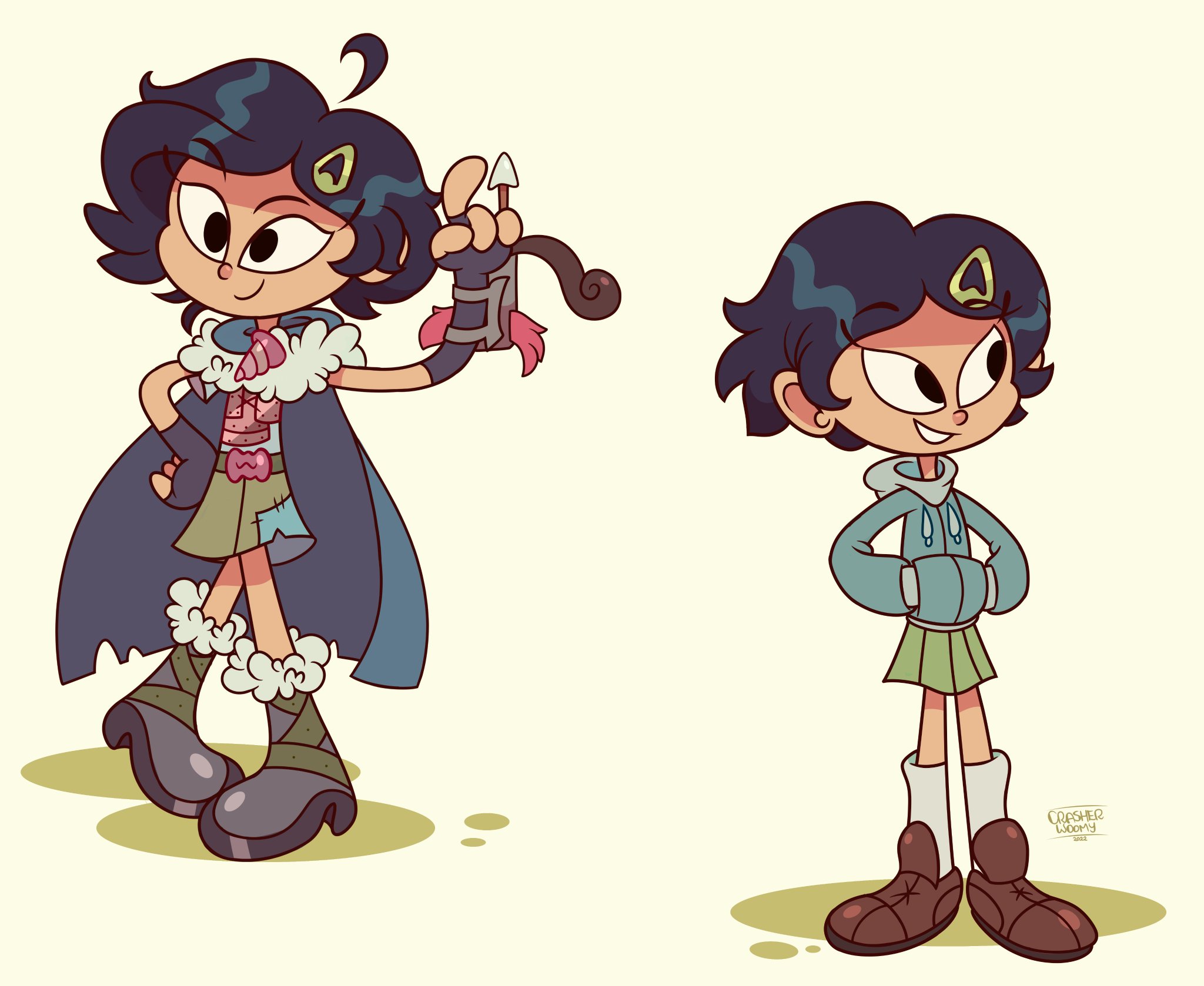 (CrashieToony) Good ol Marcy!! r/amphibia