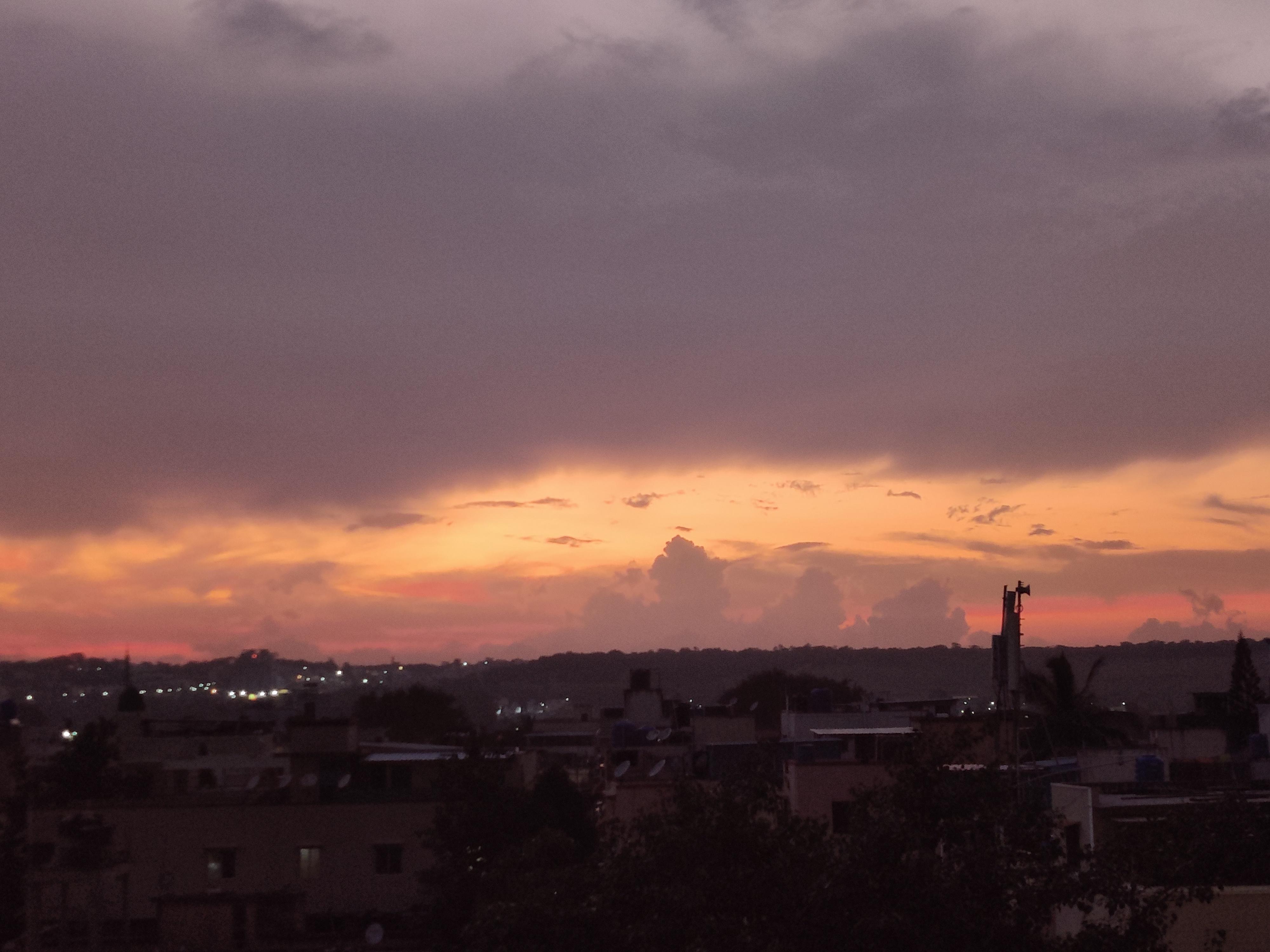 Hadapsar skies today evening r/pune
