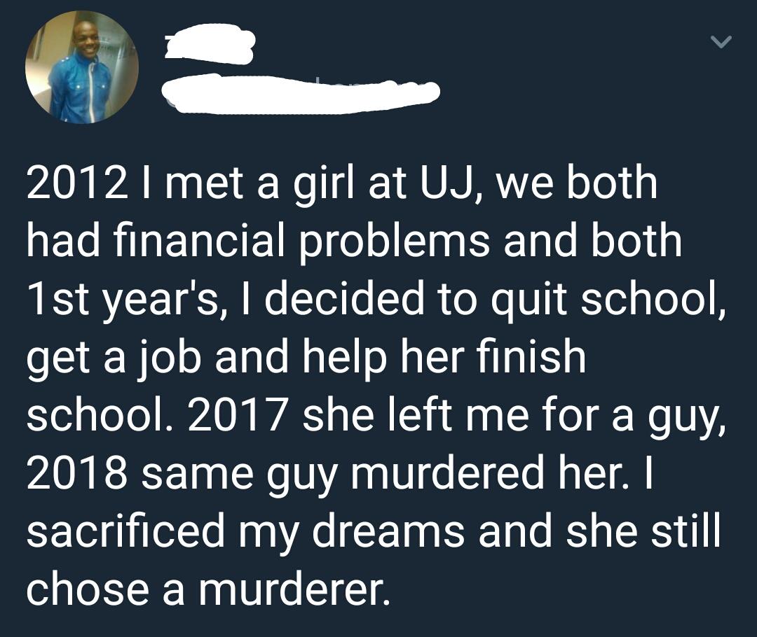 "Don't save her, she don't wanna be saved". MGTOW