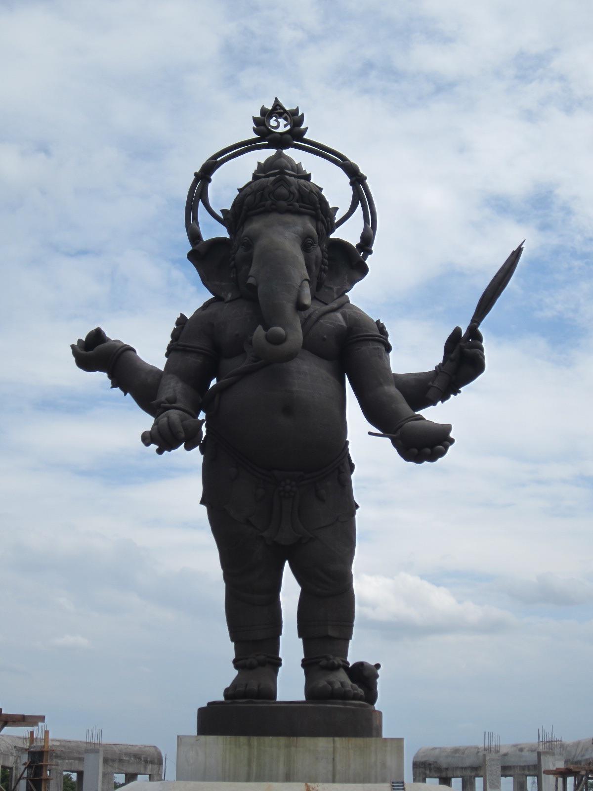 Bronze statue of the Hindu God Ganesha(Locally known as Phra