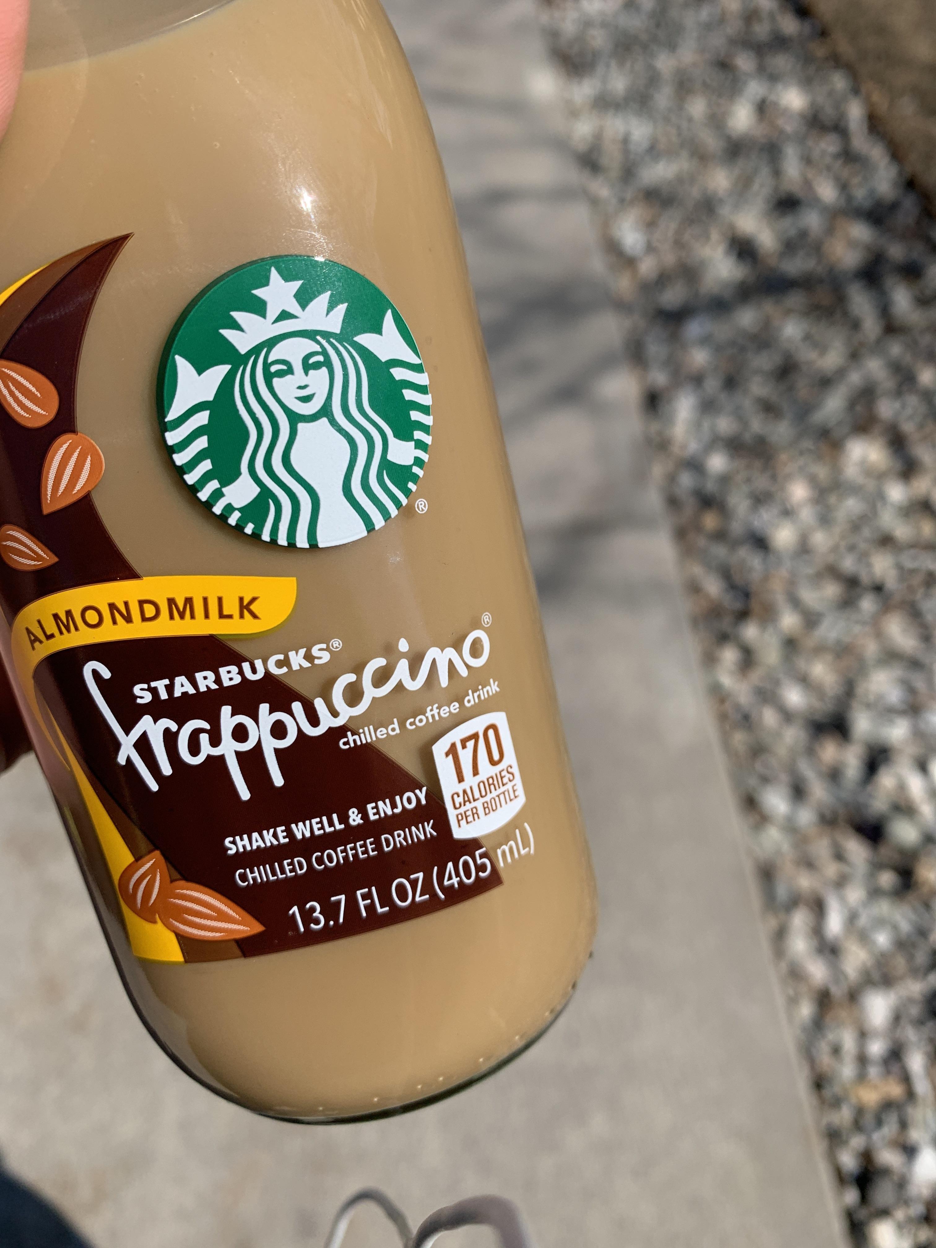 First time trying the almondmilk version, not bad, like Starbucks iced