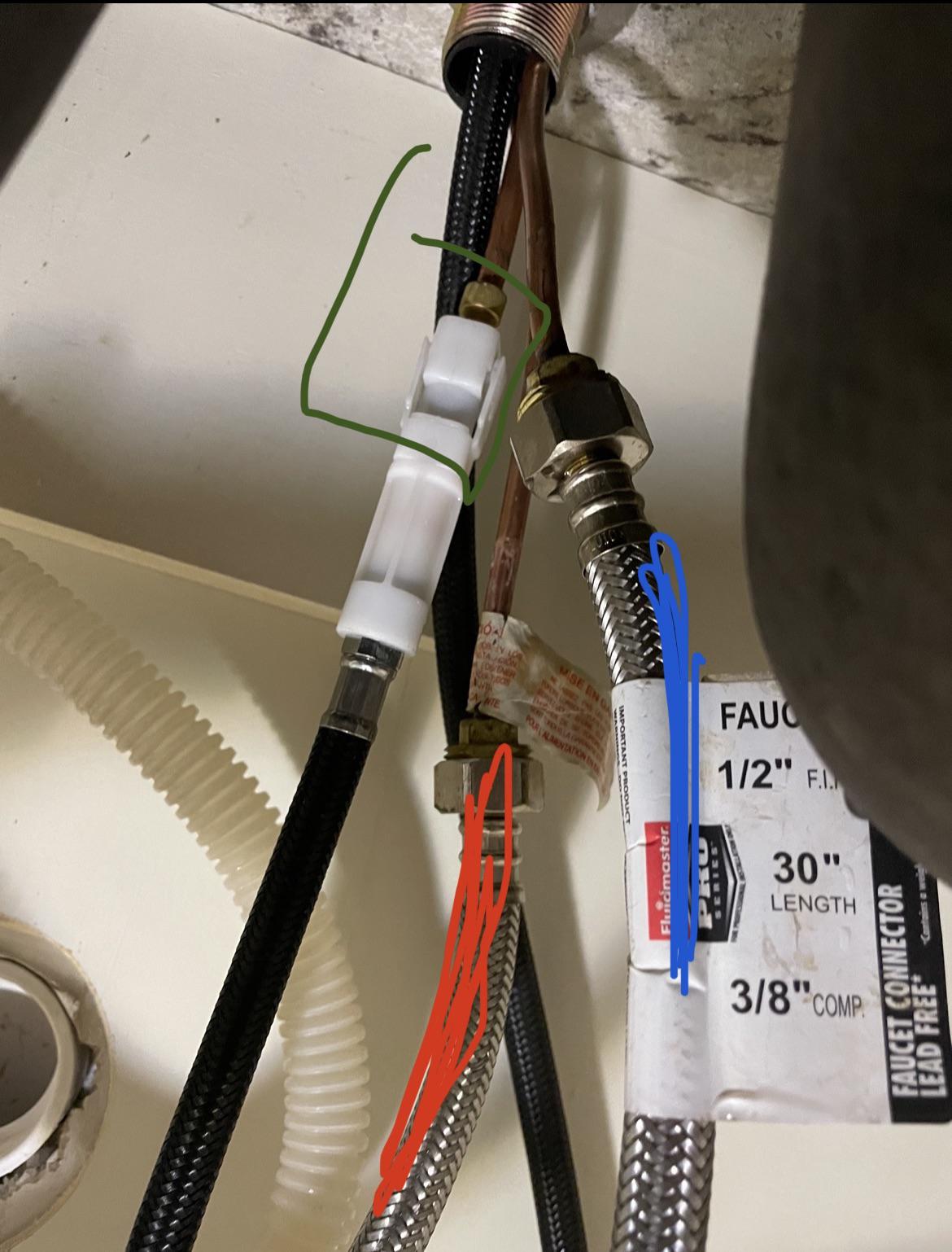 Leak under kitchen sink. r/fixit