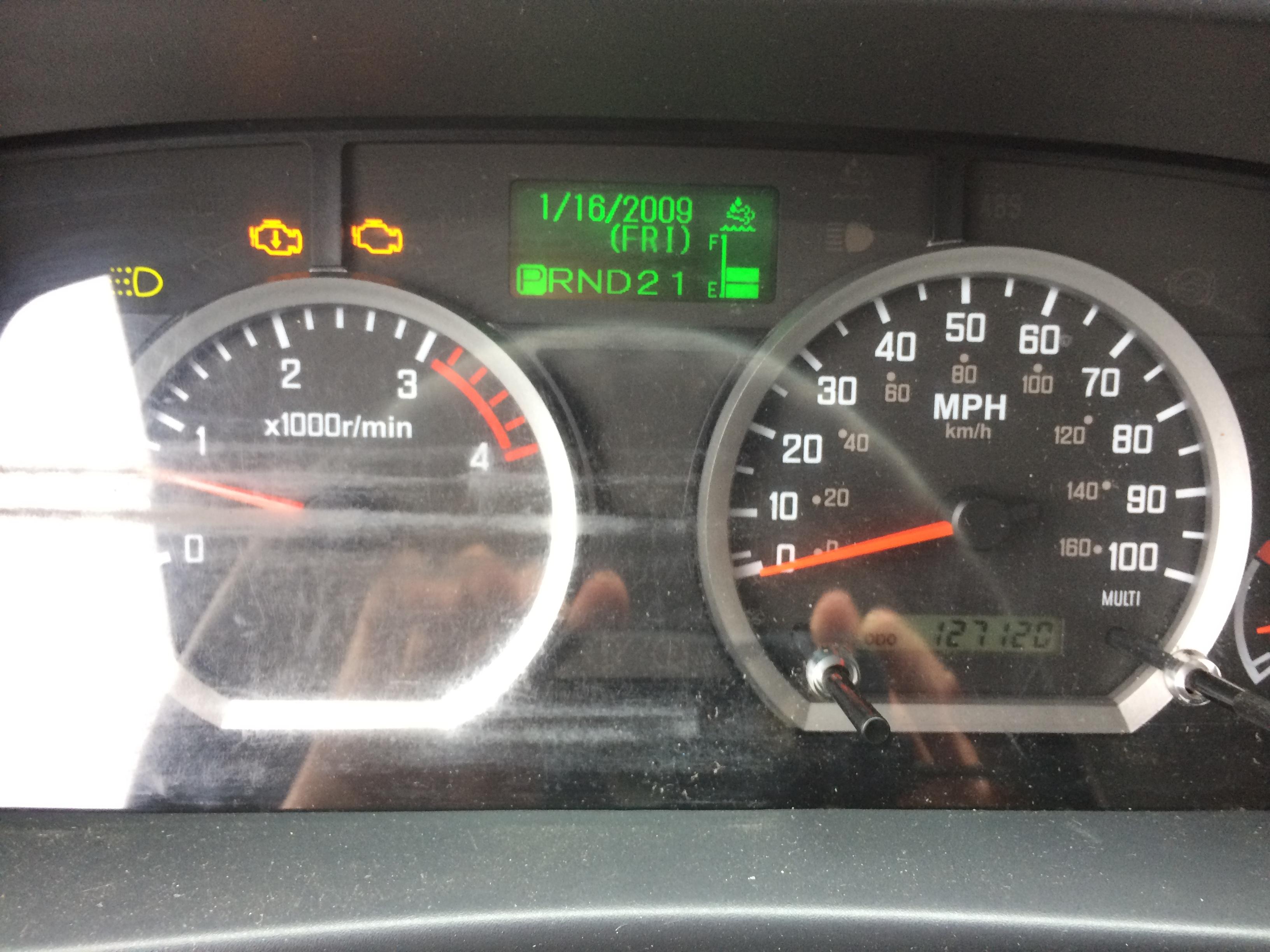 2013 Isuzu NPR, CE with no codes? No decline in performance. Came on