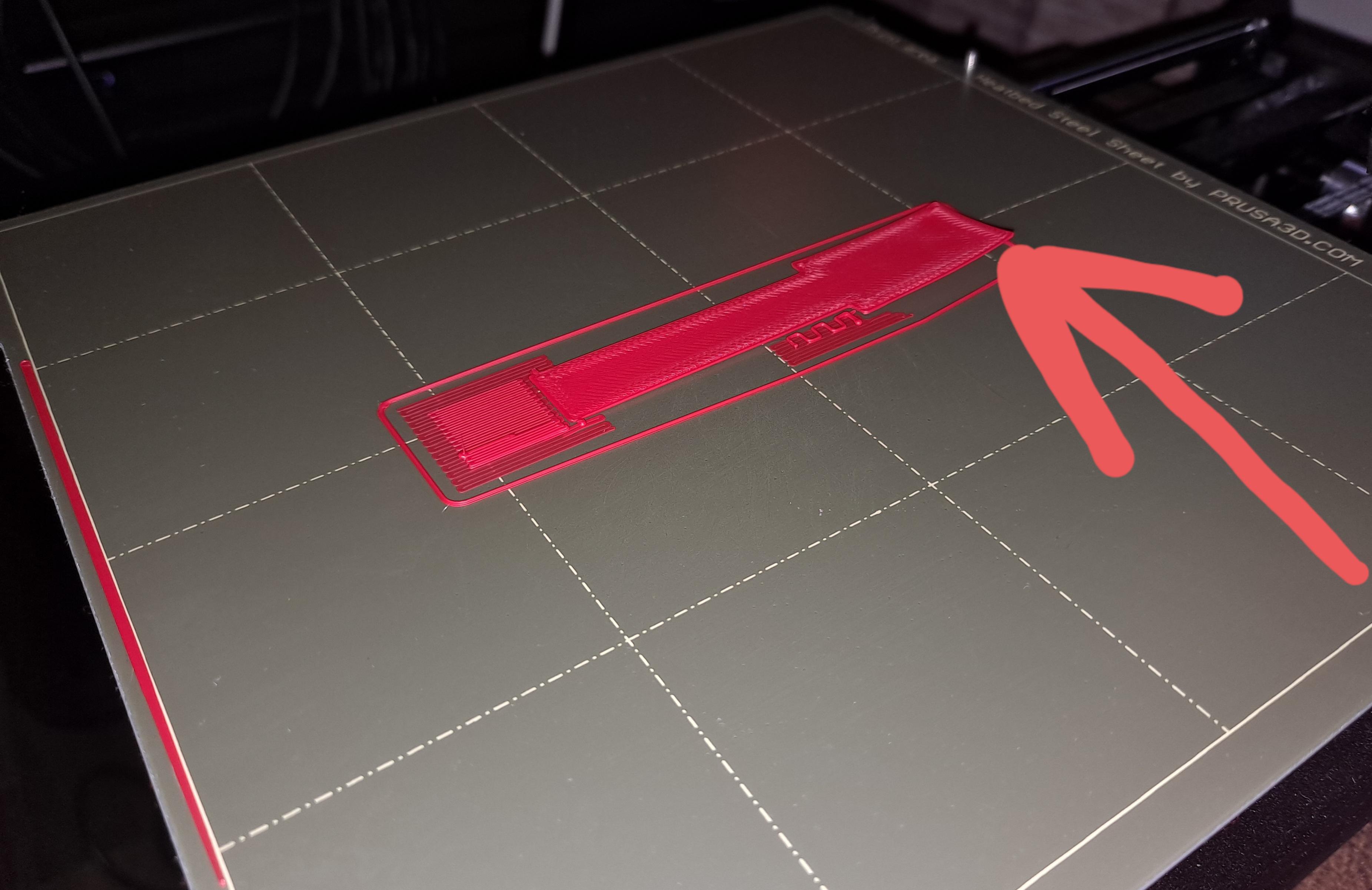 First Layer Amazon Basics Red PLA Not Sticking r/prusa