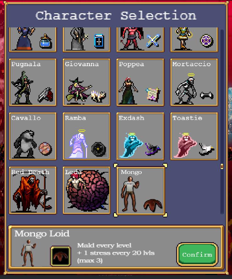 [Vampire Survivors] LEAKED NEW CHARACTER r/Asmongold